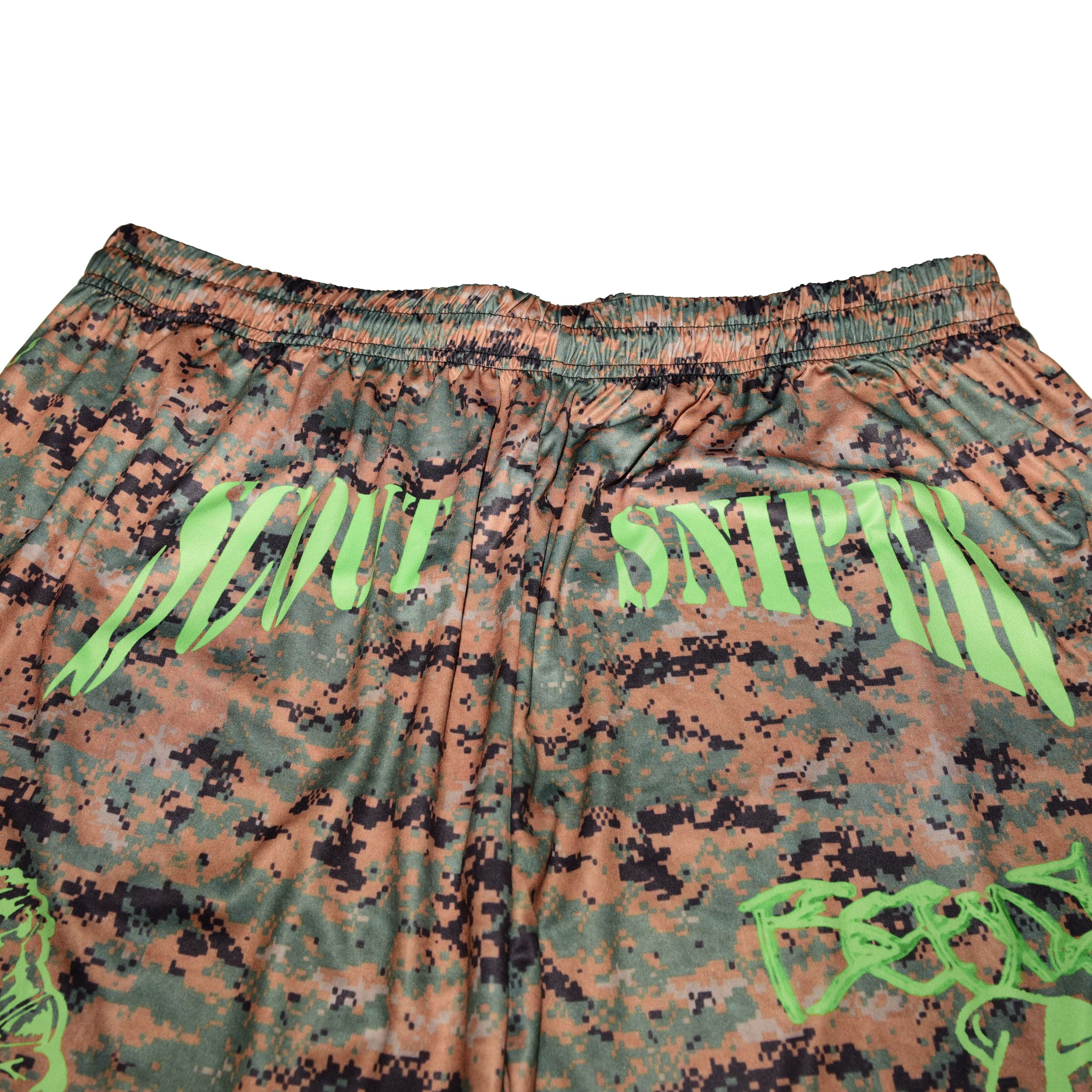 FUCT Beenshill Scout Sniper Digi Camo Basketball Shorts Size US 40 / EU 56 - 6 Thumbnail