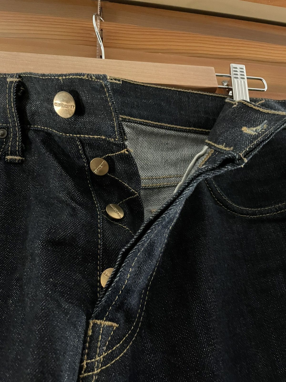 Carhartt Wip Carhartt Straight Leg Jeans Size US 30 / EU 46 - 2 Thumbnail