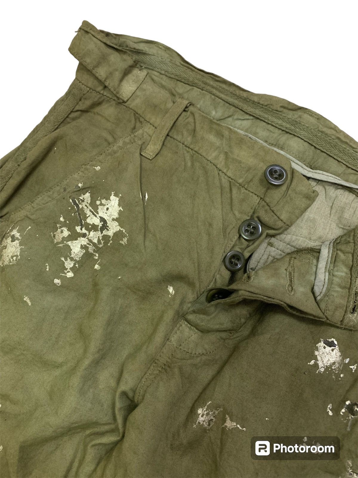 NSF 💥 NSF Military Painted Cargo Pant Size 28" / US 6 / IT 42 - 6 Thumbnail