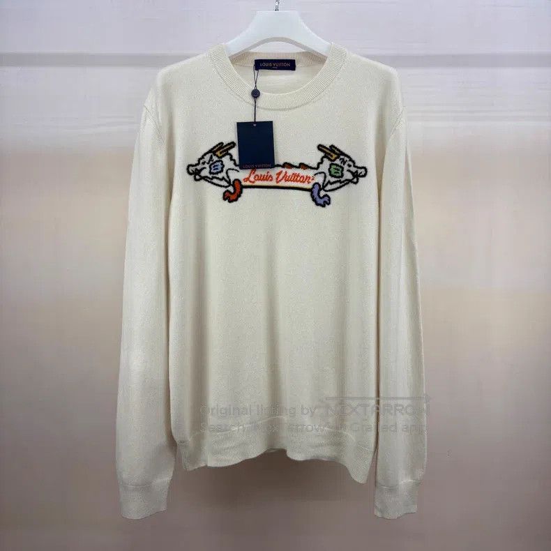 Louis Vuitton Louis Vuitton Nigo Double Dragon Knit Sweater Size US M / EU 48-50 / 2 - 1 Thumbnail