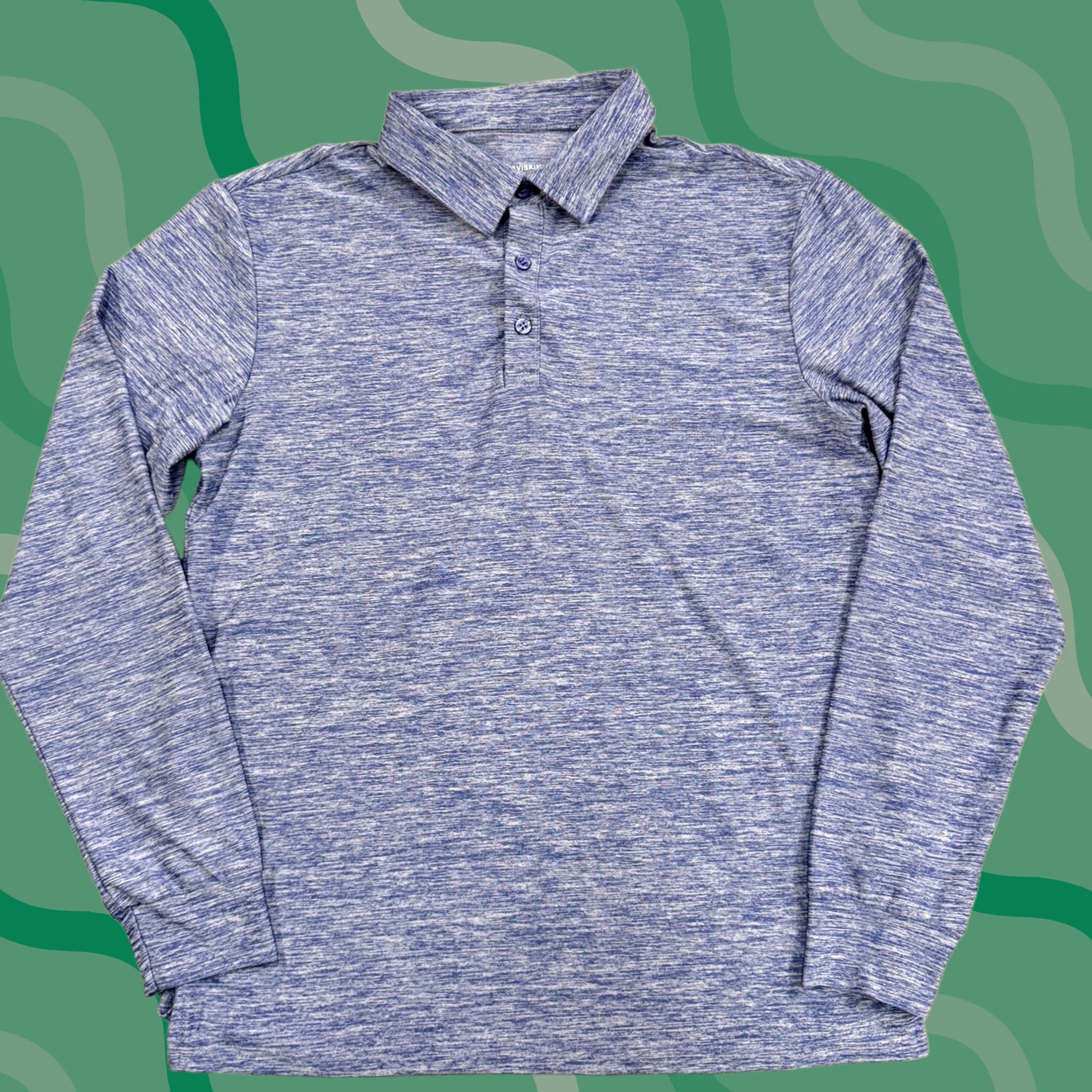 Vintage Naviskin Pullover Shirt Mens S Blue Long Sleeve Collared Golf Athletic Top Size US S / EU 44-46 / 1 - 1 Thumbnail