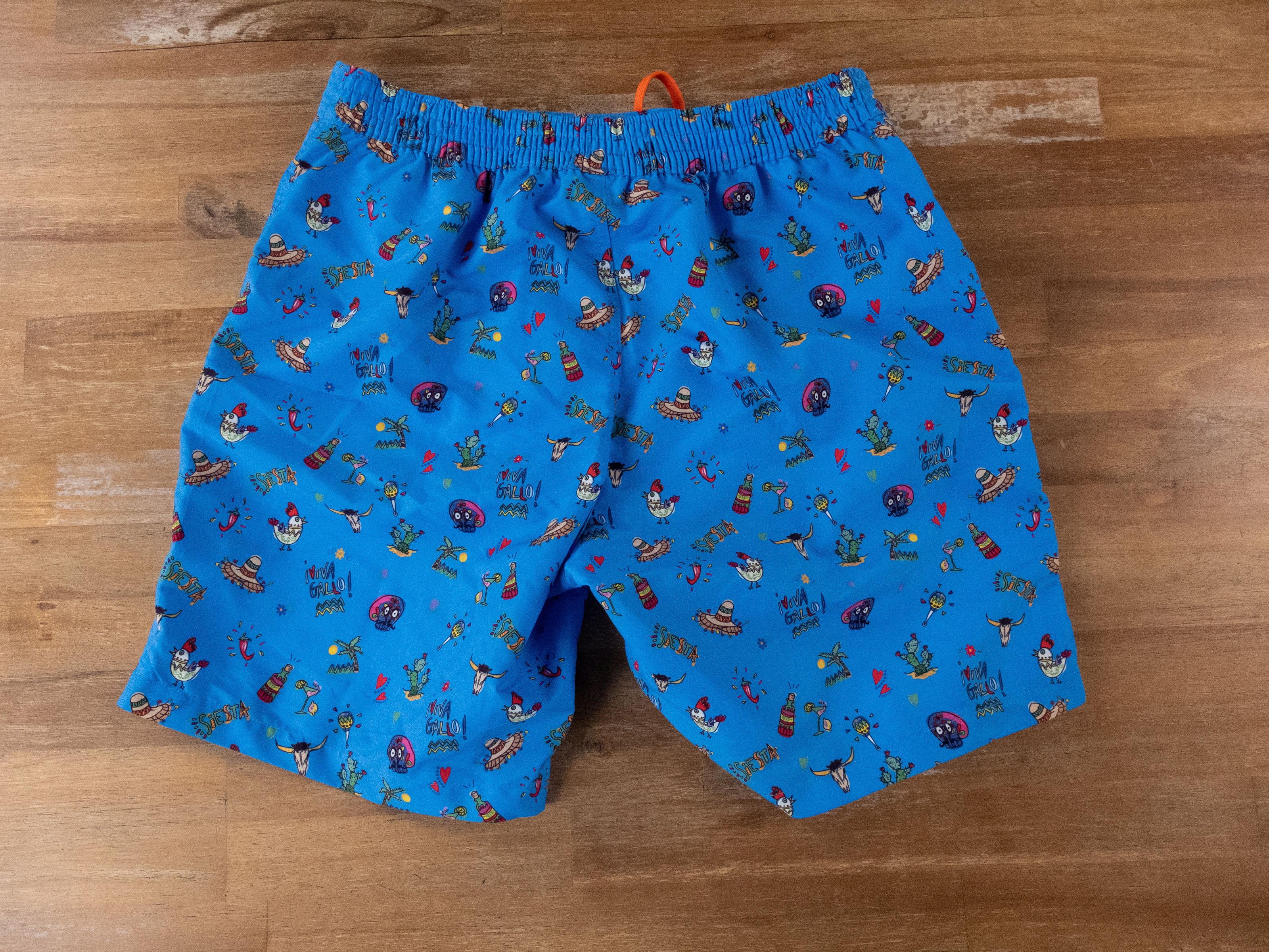 Other GALLO blue Mexican motifs print swim shorts Medium NWT Size US 32 / EU 48 - 7 Thumbnail