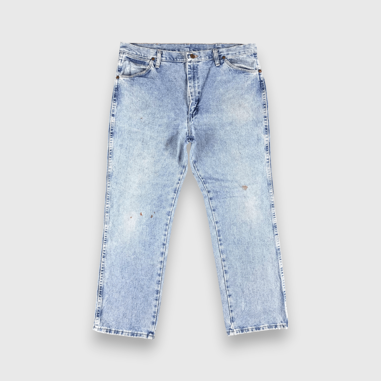 Vintage Vintage Blue Wash Wrangler Jeans-J2394 Size US 38 / EU 54 - 1 Thumbnail