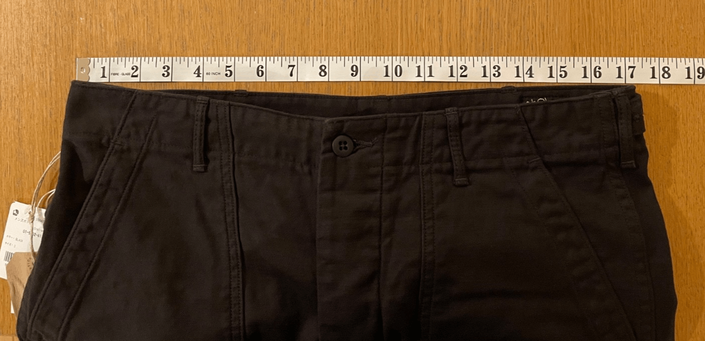 Orslow orSlow Regular Fit US Army Fatigue Pants Black Size 3 Size US 34 / EU 50 - 6 Thumbnail