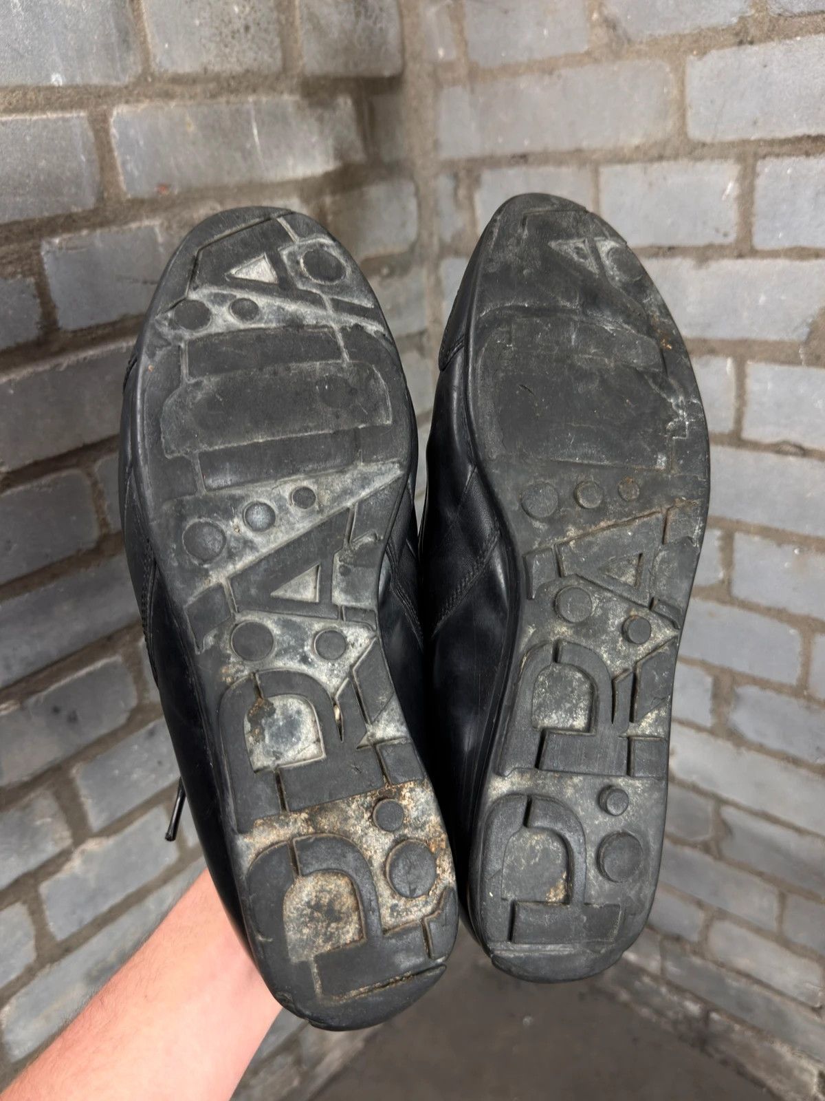 Prada Prada 2000’s archive leather trainers Size US 9.5 / EU 42-43 - 5 Thumbnail