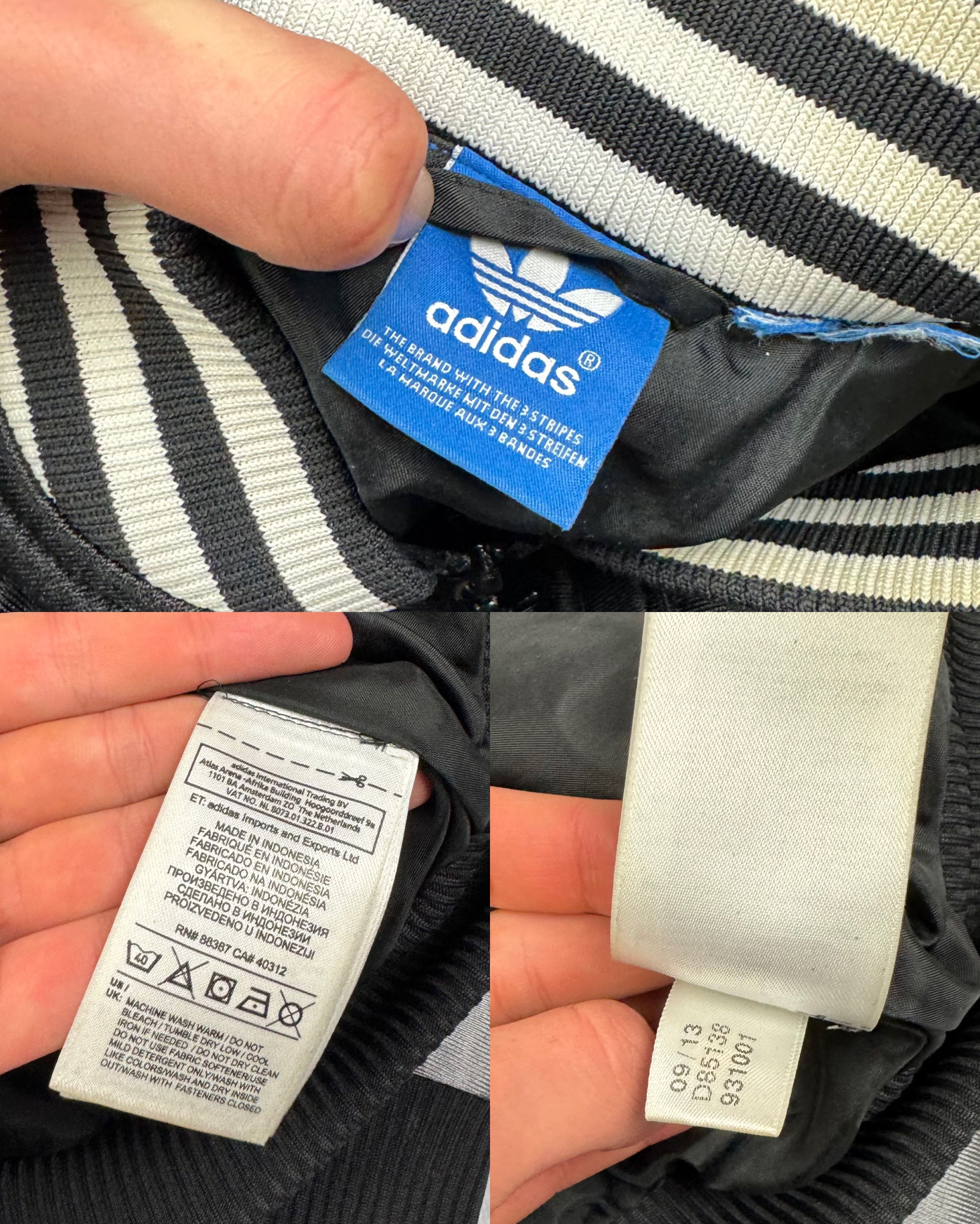 Adidas Adidas Brooklyn Nets Basketball Full Zip Bomber Jacket Size M / US 6-8 / IT 42-44 - 3 Thumbnail
