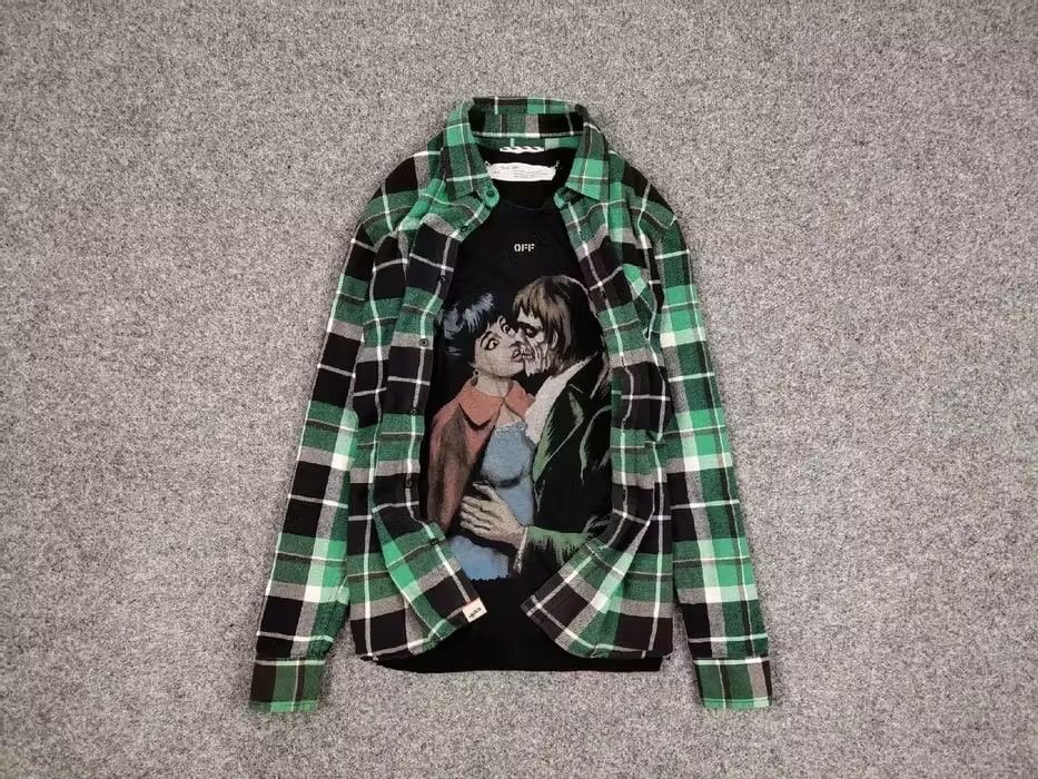 Flannel Vintage Flannel Shirt Travis Scott Style Size US M / EU 48-50 / 2 - 1 Thumbnail