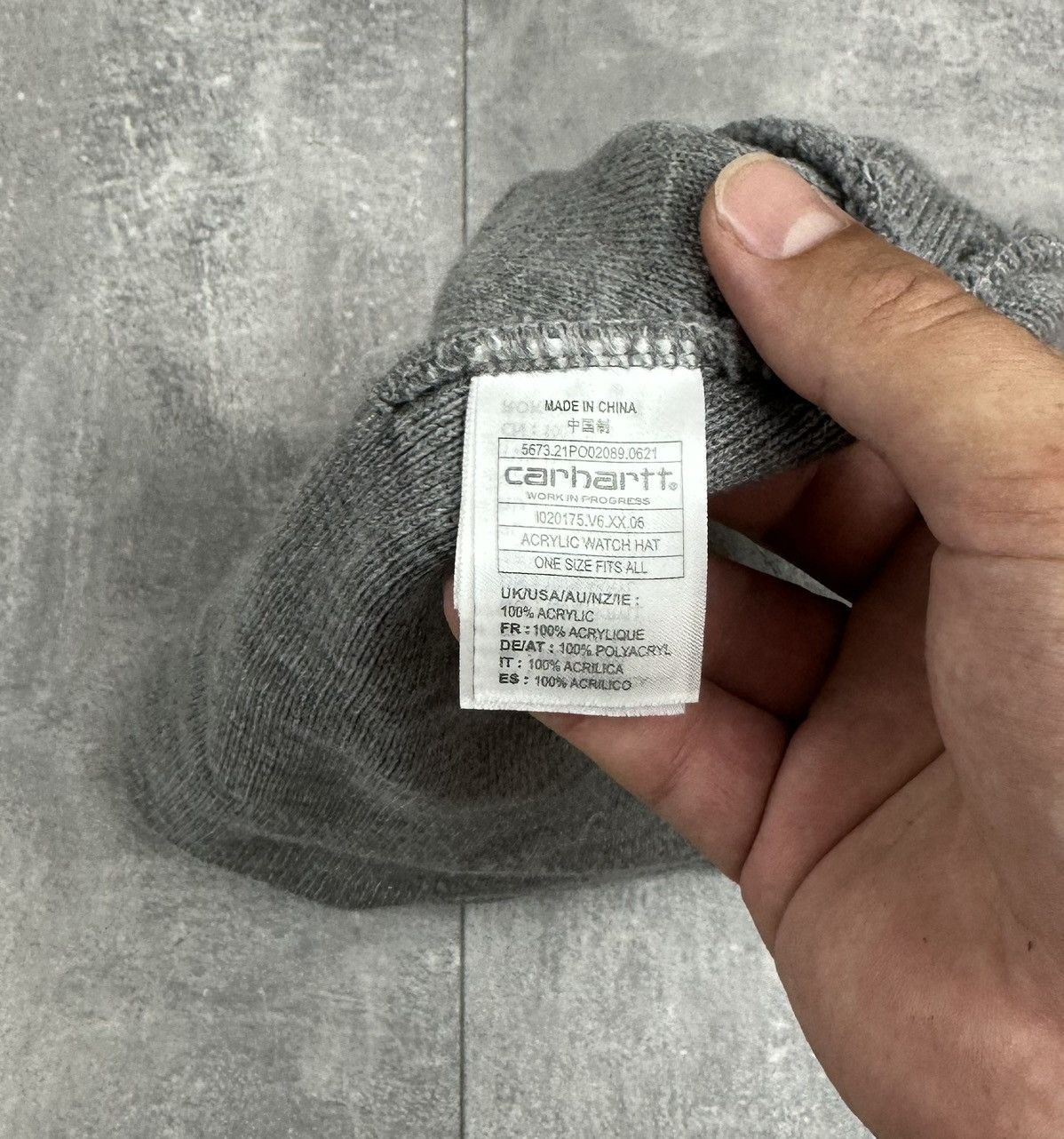 Carhartt Carhartt Silver Patch Logo Hat Size ONE SIZE - 6 Thumbnail