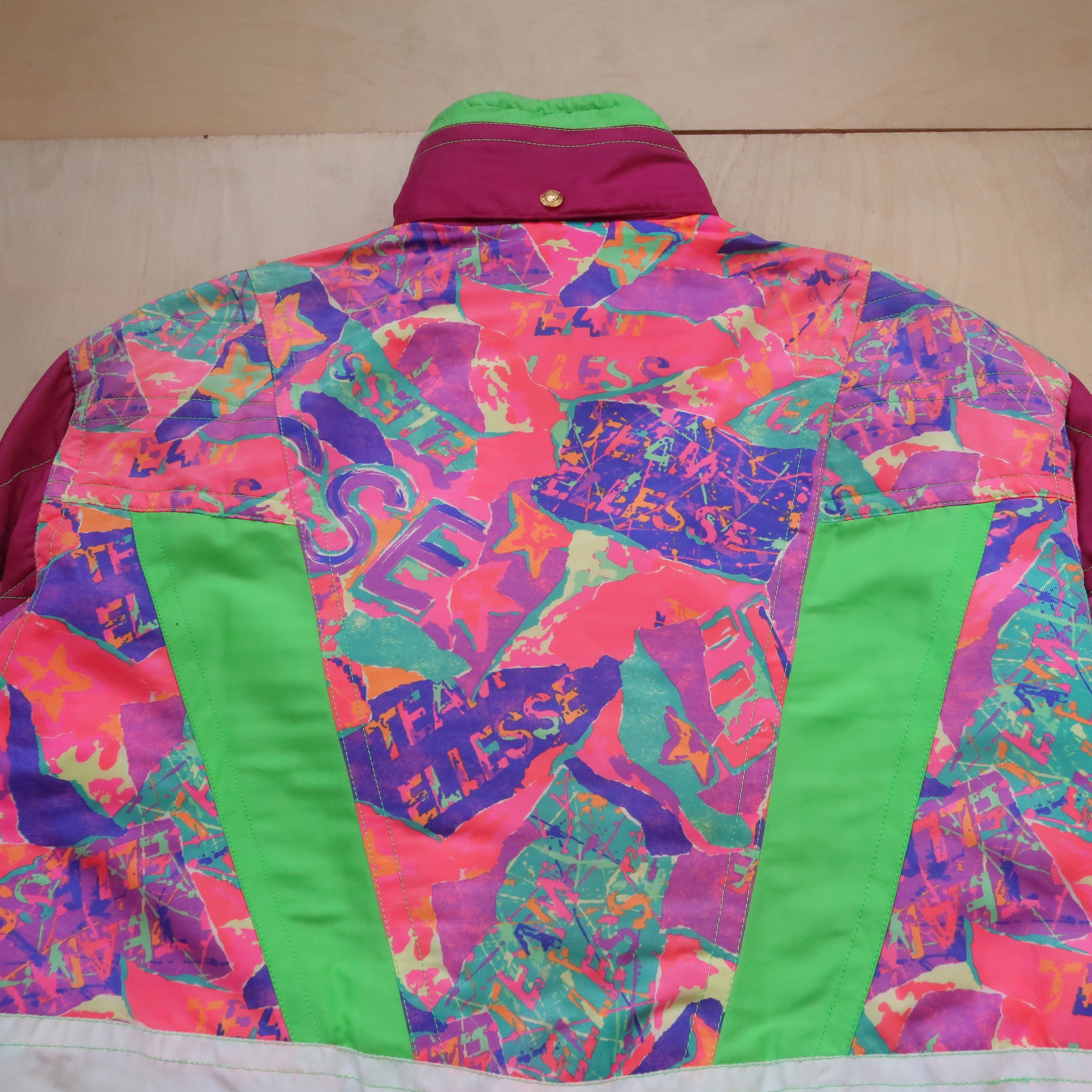 Hysteric Glamour Vintage 90s Hysteric Glamour Ellese Champion Panelled Jacket Size US L / EU 52-54 / 3 - 22 Thumbnail