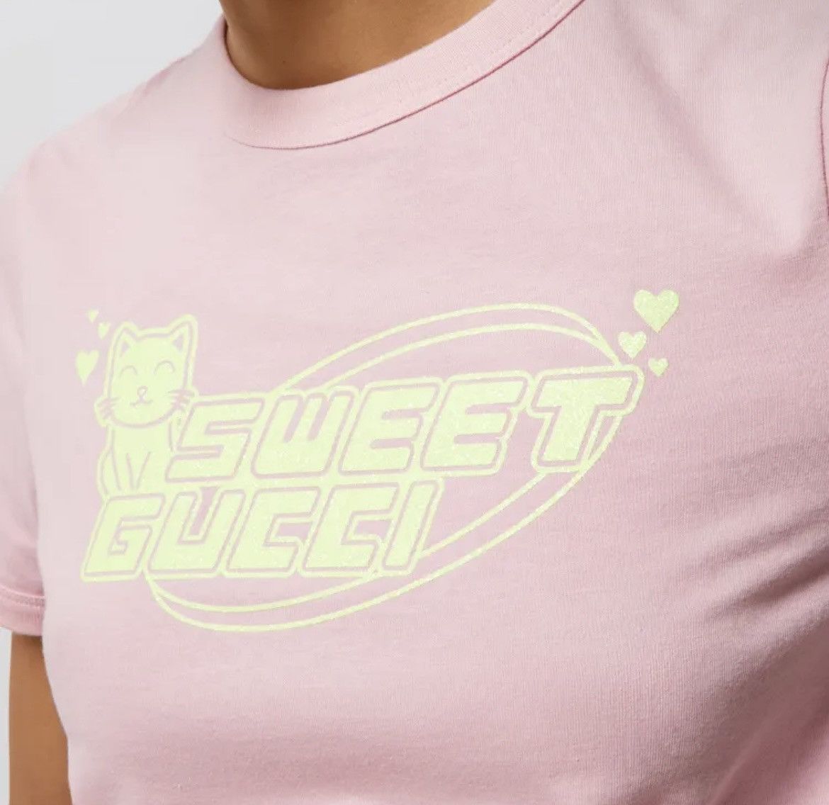Gucci Gucci Sweet Gucci Cotton Jersey T-shirt size S Size S / US 4 / IT 40 - 4 Thumbnail