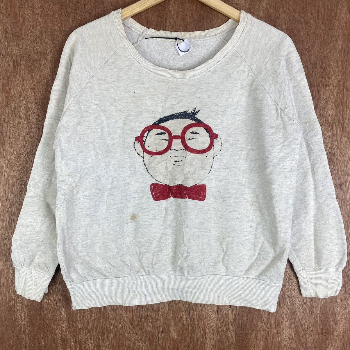 Giordano × Japanese Brand Vintage Giordano Sweatshirt 💥 #K01553 Size US S / EU 44-46 / 1 - 8 Thumbnail