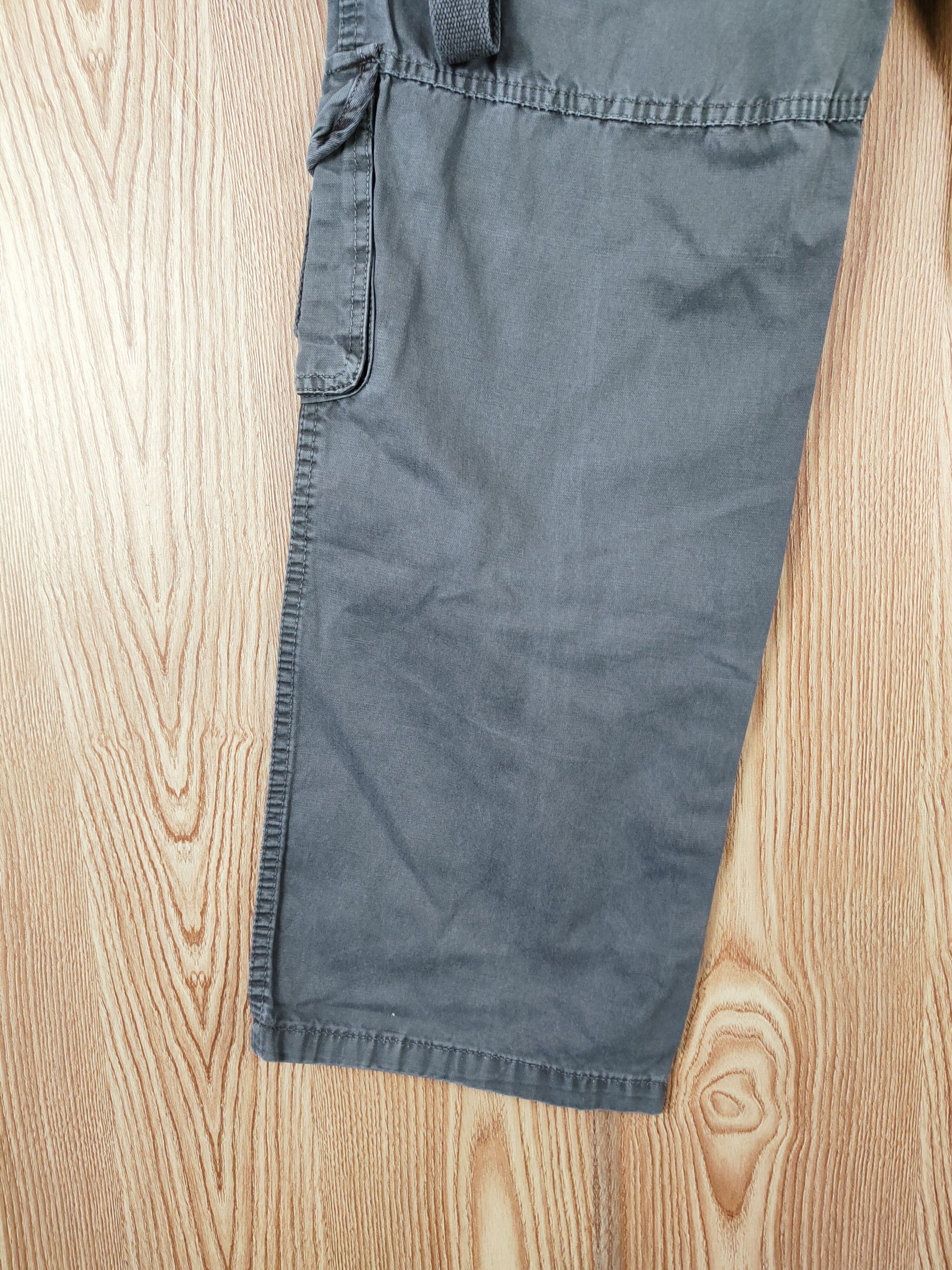 Japanese Brand Blue Keys Dark Gray Multipocket Tactical Cargo Pants #W515 Size US 32 / EU 48 - 10 Thumbnail