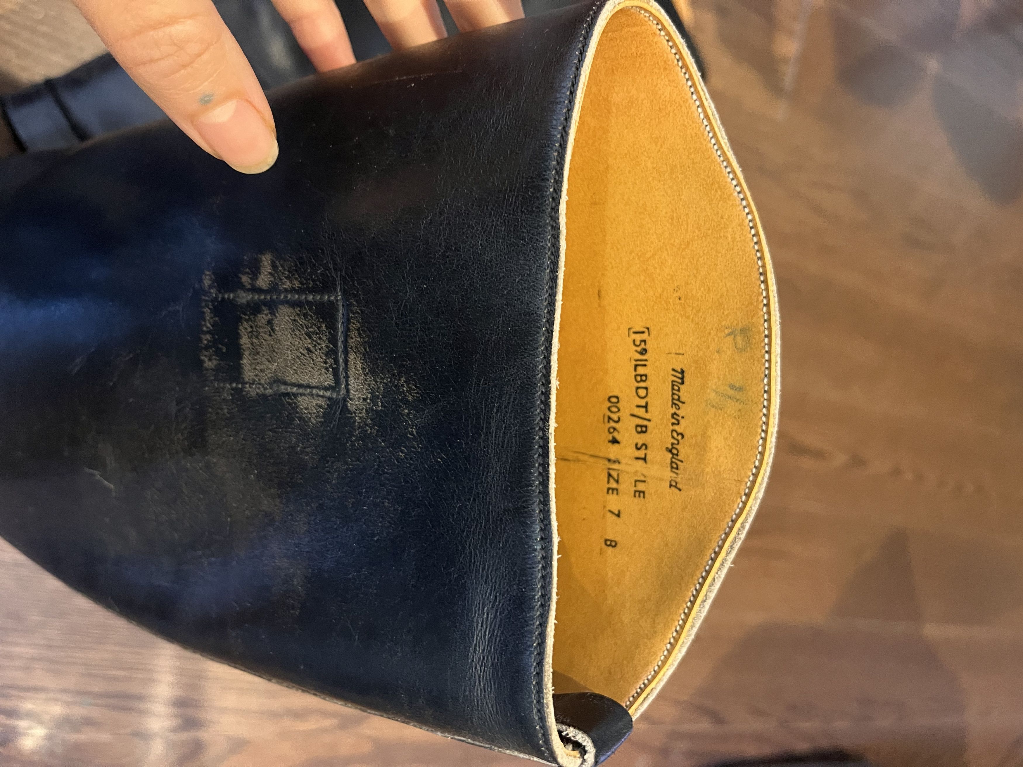 Vintage Made in England Riding Boots Size US 7 / IT 37 - 6 Thumbnail