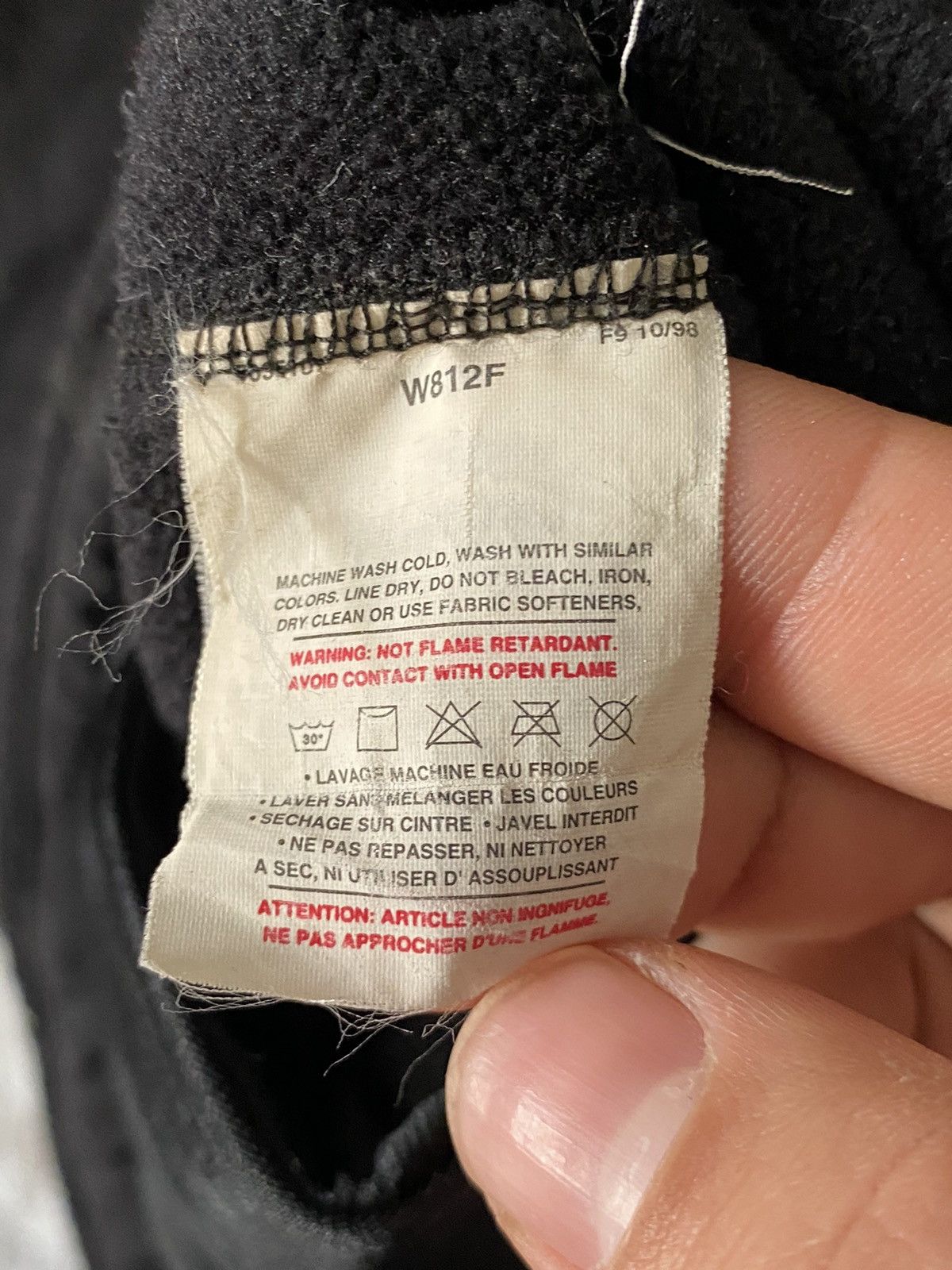 Patagonia Vintage Rare Patagonia Fleece Black Art Size US L / EU 52-54 / 3 - 5 Thumbnail