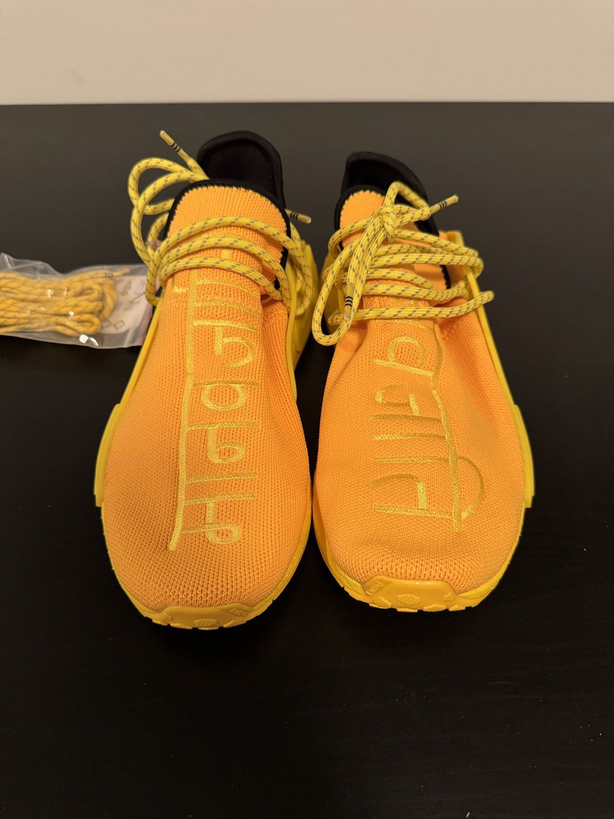 Adidas × Pharrell ADIDAS NMD HU PHARRELL EXTRA EYE YELLOW Size US 9 / EU 42 - 3 Thumbnail