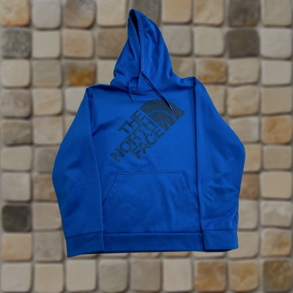 The North Face The North Face Hoodie Mens L Blue Half Dome Logo Kangaroo Pockets Casual Size US L / EU 52-54 / 3 - 1 Thumbnail