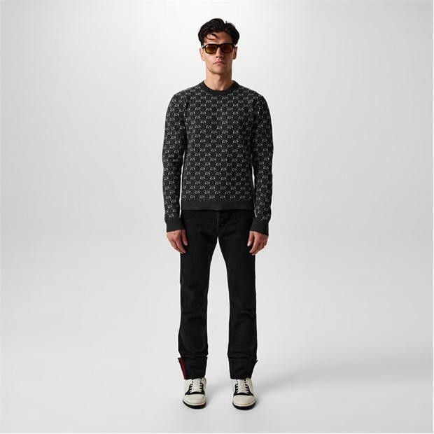 Gucci GUCCI All Over Gg Crewneck Jumper Size US M / EU 48-50 / 2 - 5 Thumbnail