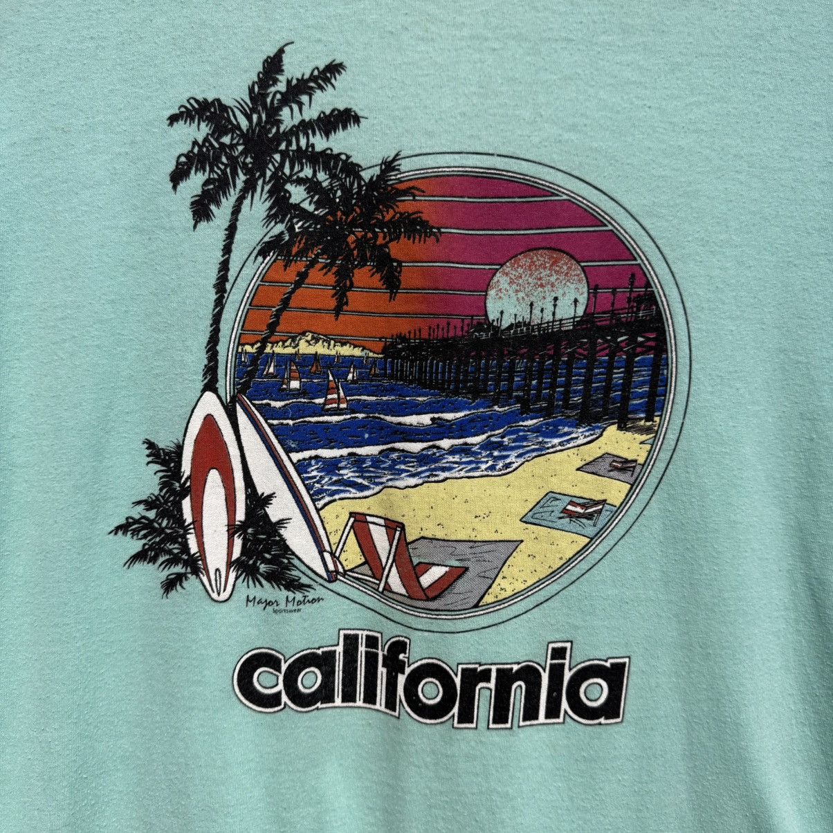 Other Vintage Major Motion California T-Shirt Made in USA Size US M / EU 48-50 / 2 - 3 Thumbnail