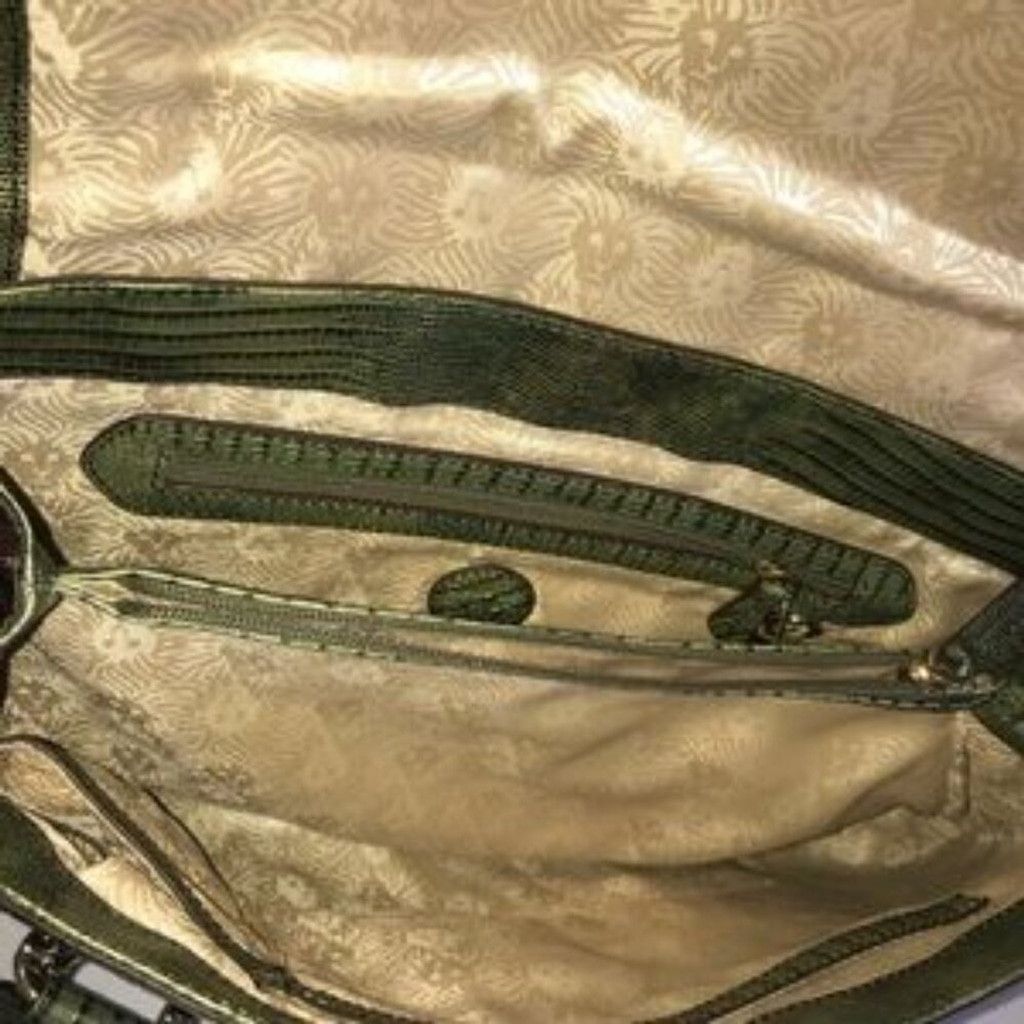 Anne Klein Anne Klein drk brown & green leather purse Size ONE SIZE - 4 Thumbnail