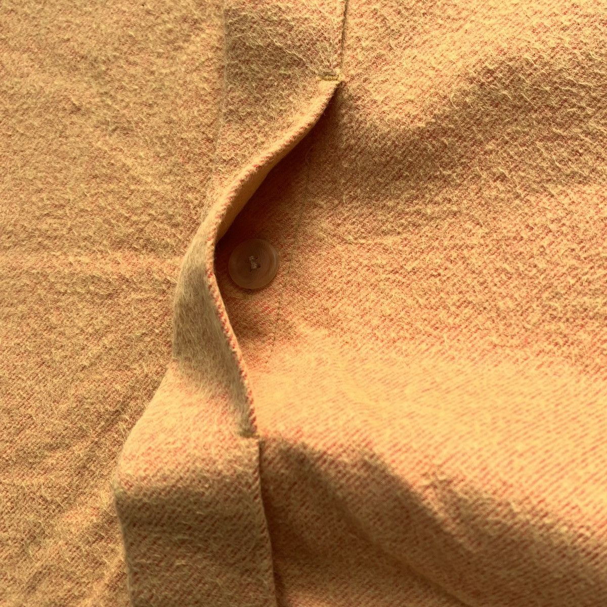 Issey Miyake Vintage Rare 1990s Issey Miyake Men Long Shirt Hidden Button Size US L / EU 52-54 / 3 - 4 Thumbnail