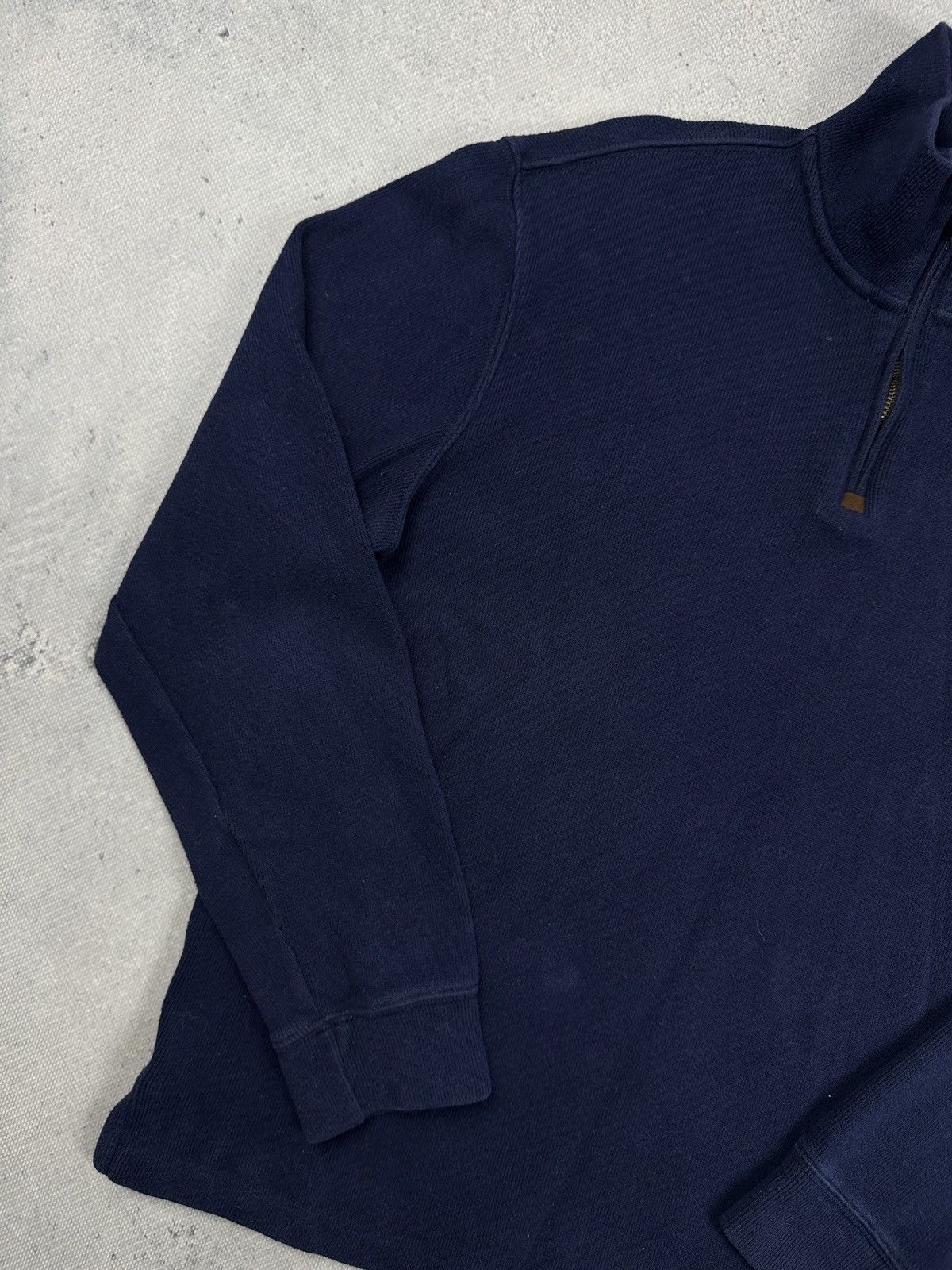 Polo Ralph Lauren Polo Ralph Lauren Quarter Zip Sweatshirt Navy Red Pony y2k Size US S / EU 44-46 / 1 - 2 Thumbnail