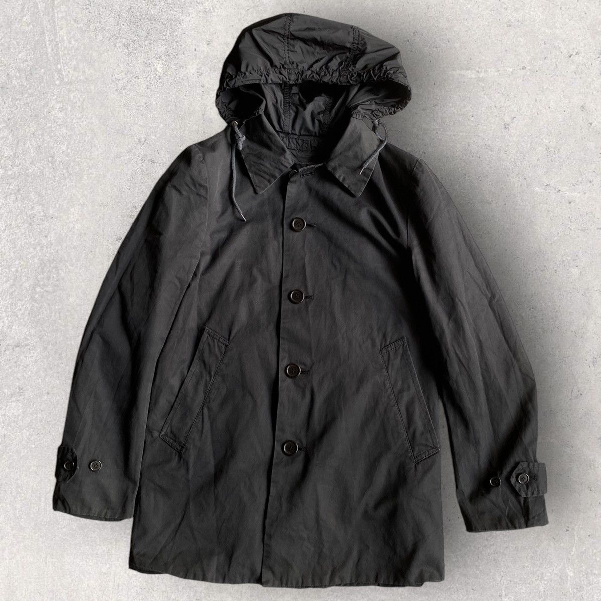 Comme des Garcons × Comme des Garcons Homme Reversible Nylon Hoodie Jacket Size US XS / EU 42 / 0 - 10 Thumbnail