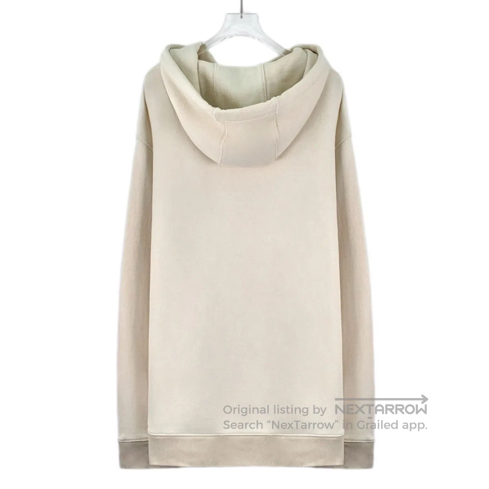 Prada Prada Apricot triangle logo cotton hooded long sleeve swea Size US M / EU 48-50 / 2 - 2 Thumbnail