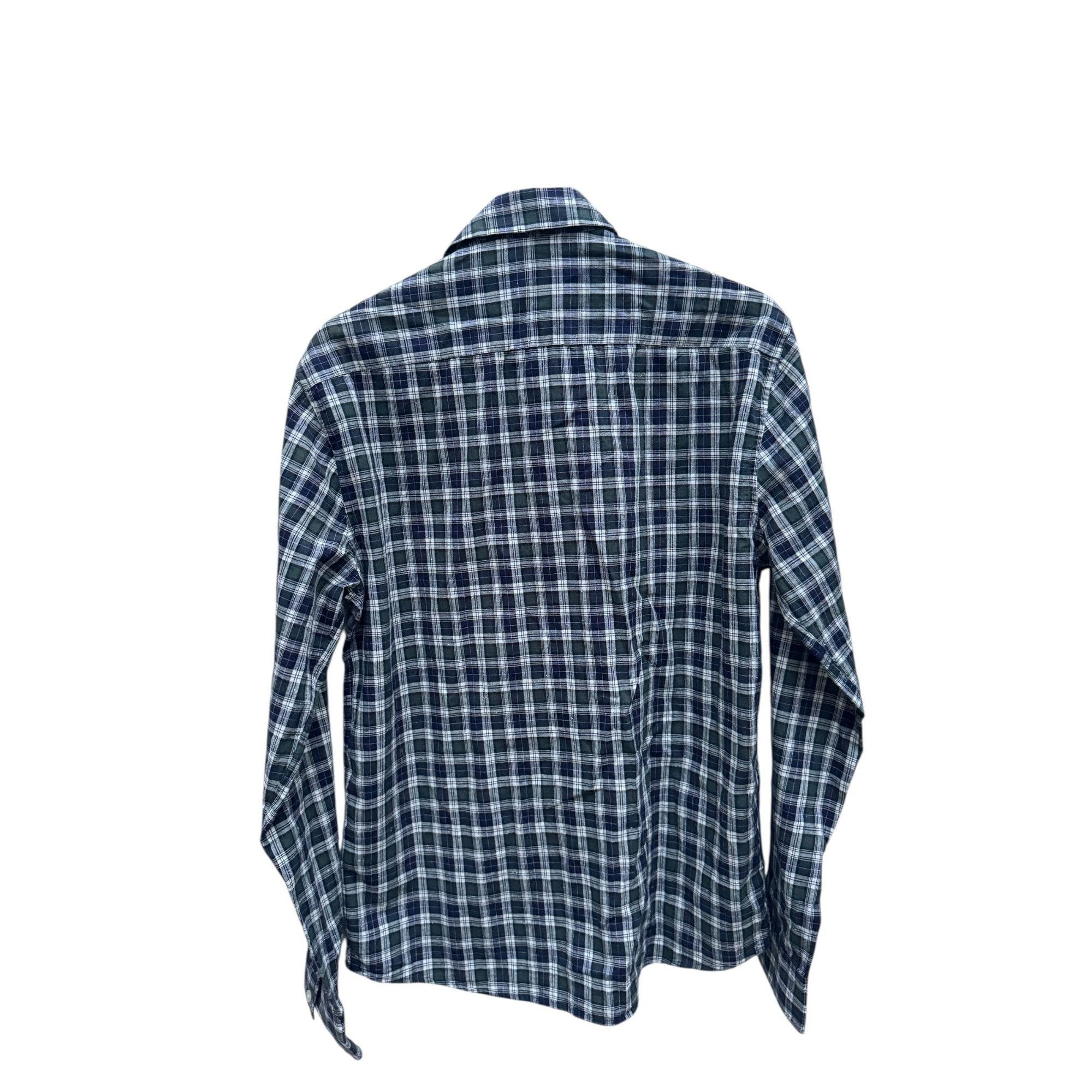 Drapeau Noir Checkered Textured Shirt Size US L / EU 52-54 / 3 - 4 Thumbnail