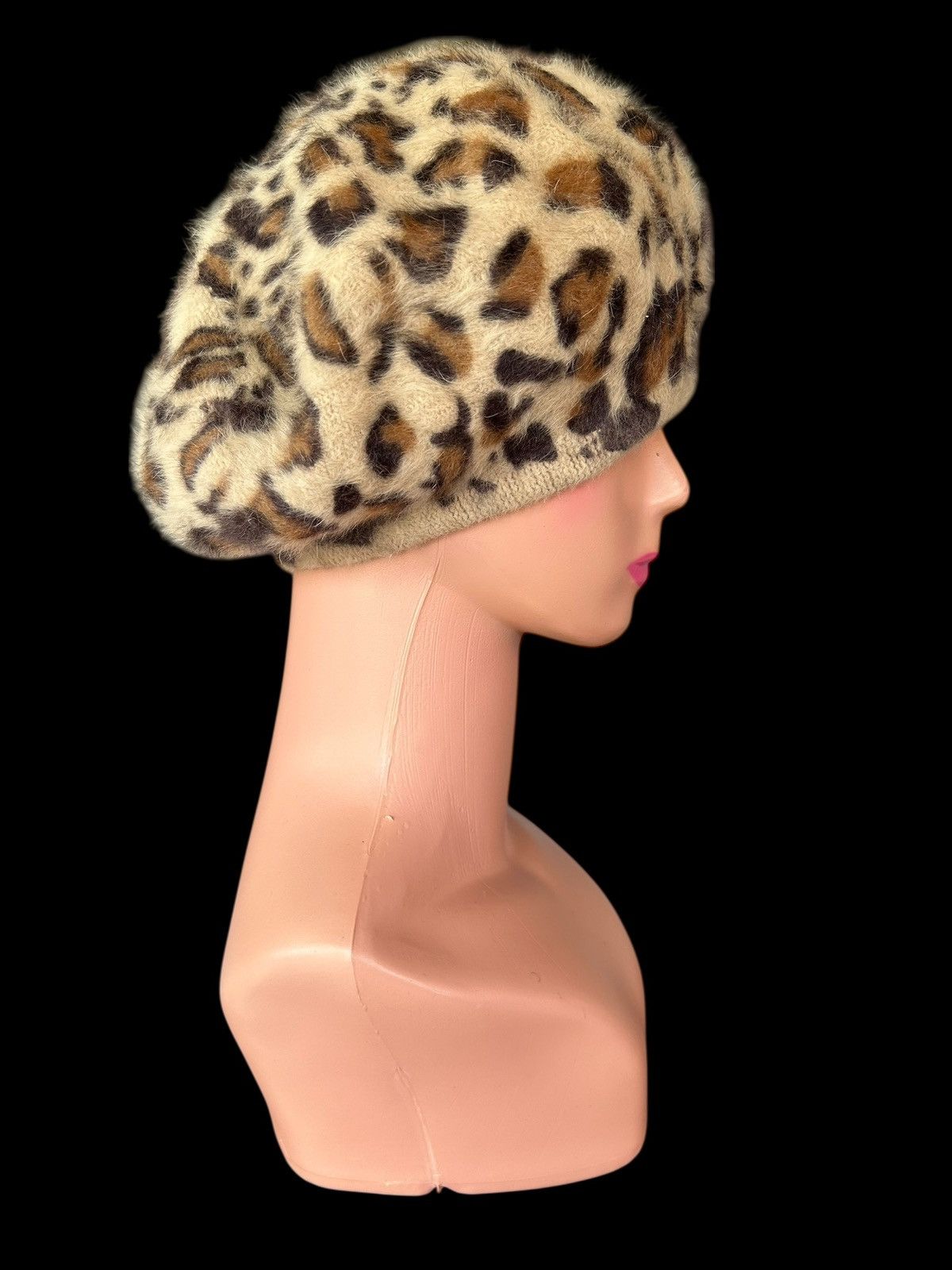 Kapital Leopard Japanese Style Fur Hairy Hats Size ONE SIZE - 3 Thumbnail