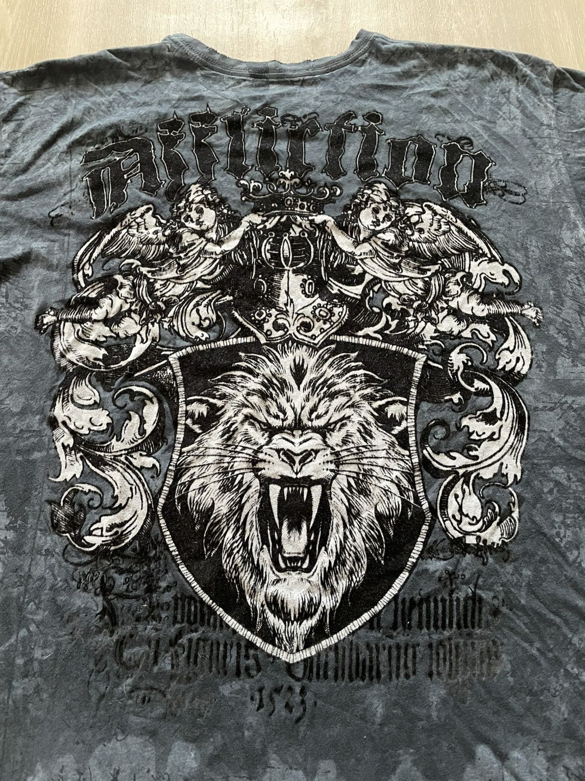 Affliction VTG Y2K Affliction Shielded Lion Live Fast 2XL USA Size US XXL / EU 58 / 5 - 2 Thumbnail
