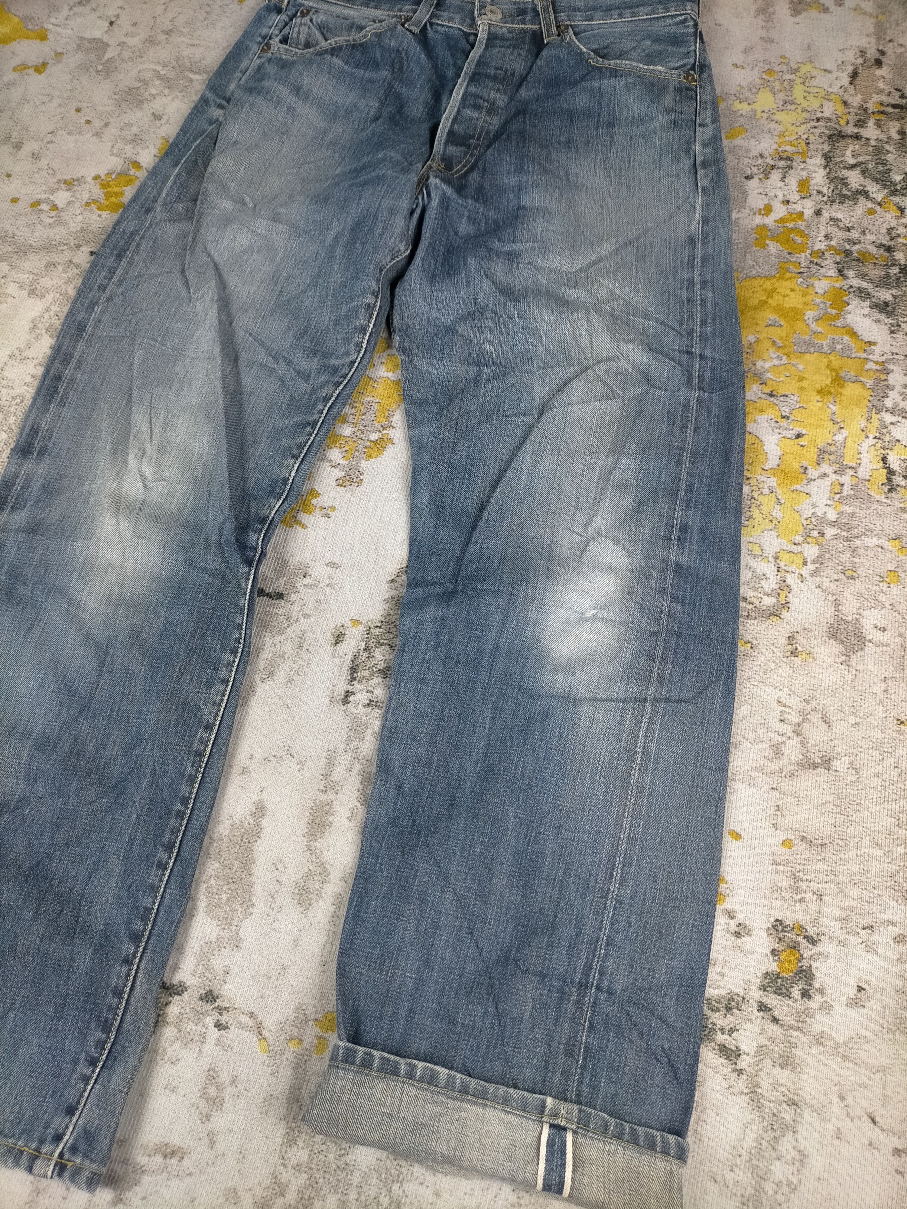 Levi's 🔥 Vintage Lvc Levis 501 Big E Selvedge Size US 30 / EU 46 - 2 Thumbnail
