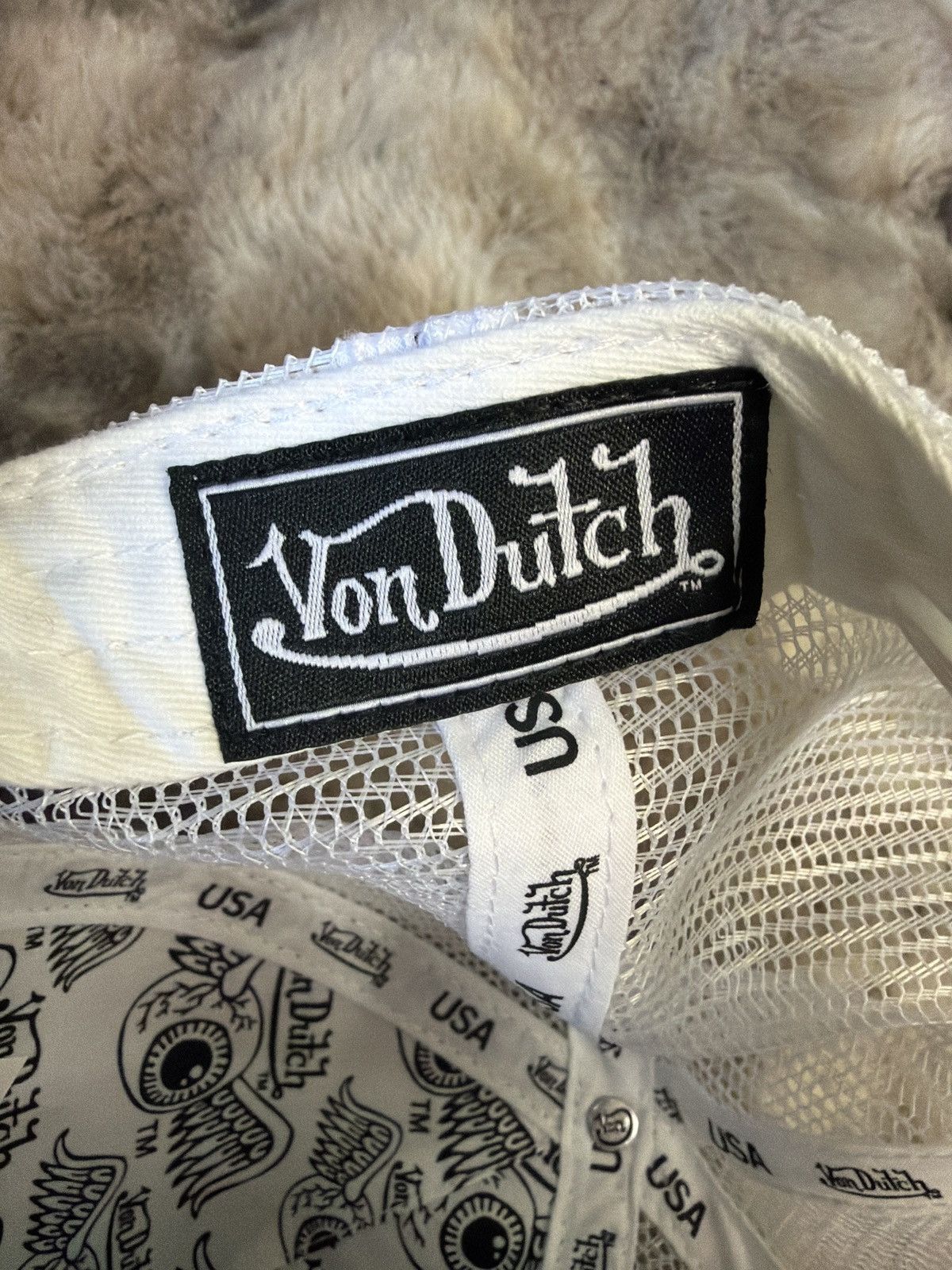 Von Dutch Von Dutch Trucker Hat Size ONE SIZE - 4 Thumbnail
