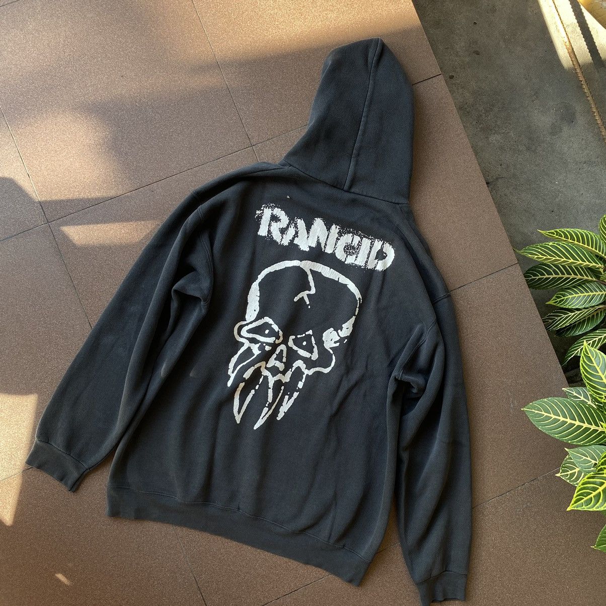 Band Tees × Vintage Vintage 1999 Rancid Hoodie Pullover Size US XL / EU 56 / 4 - 6 Thumbnail