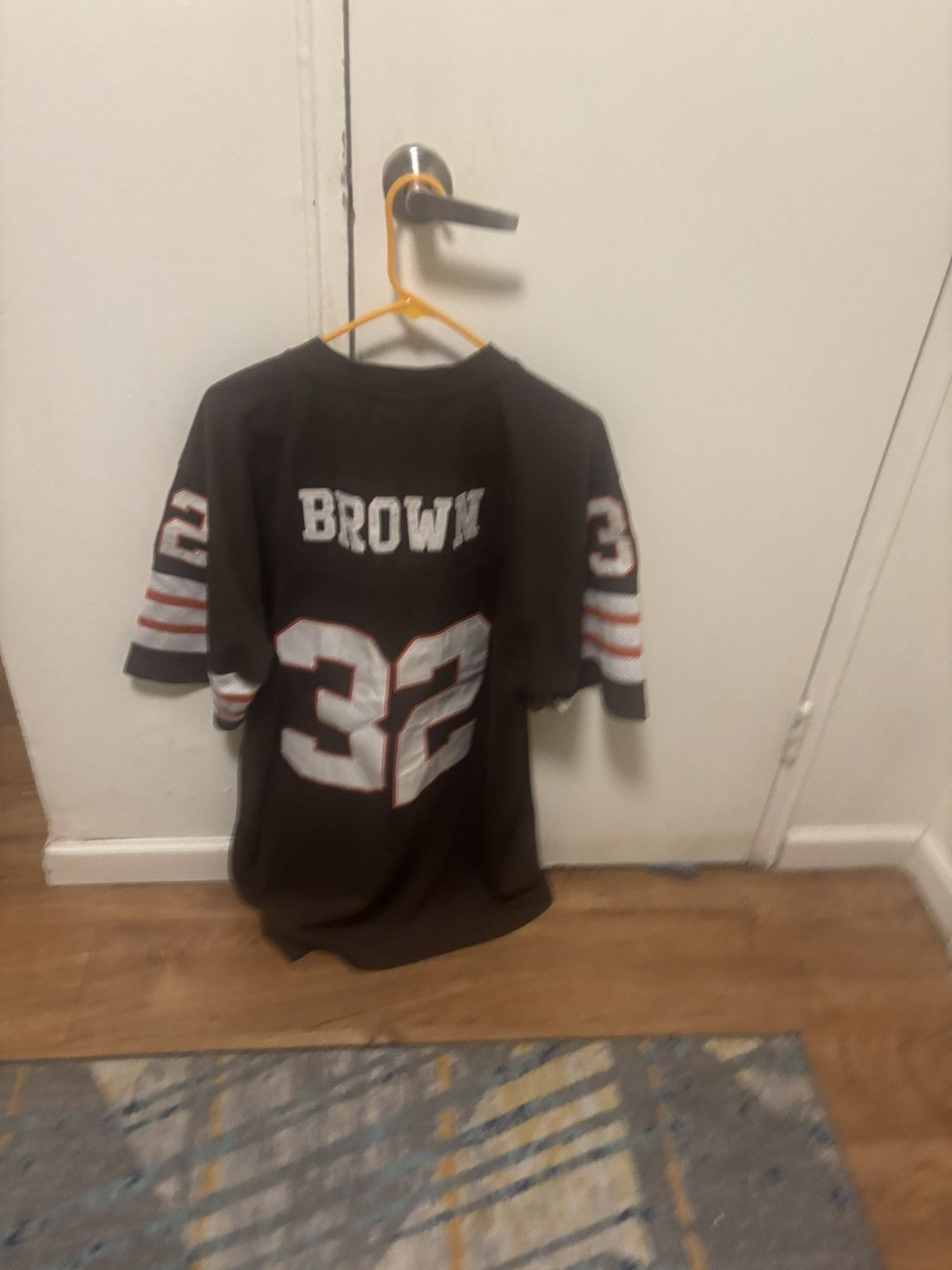 Mitchell & Ness Mitchell and ness jim brown jersey Size US XXL / EU 58 / 5 - 2 Thumbnail