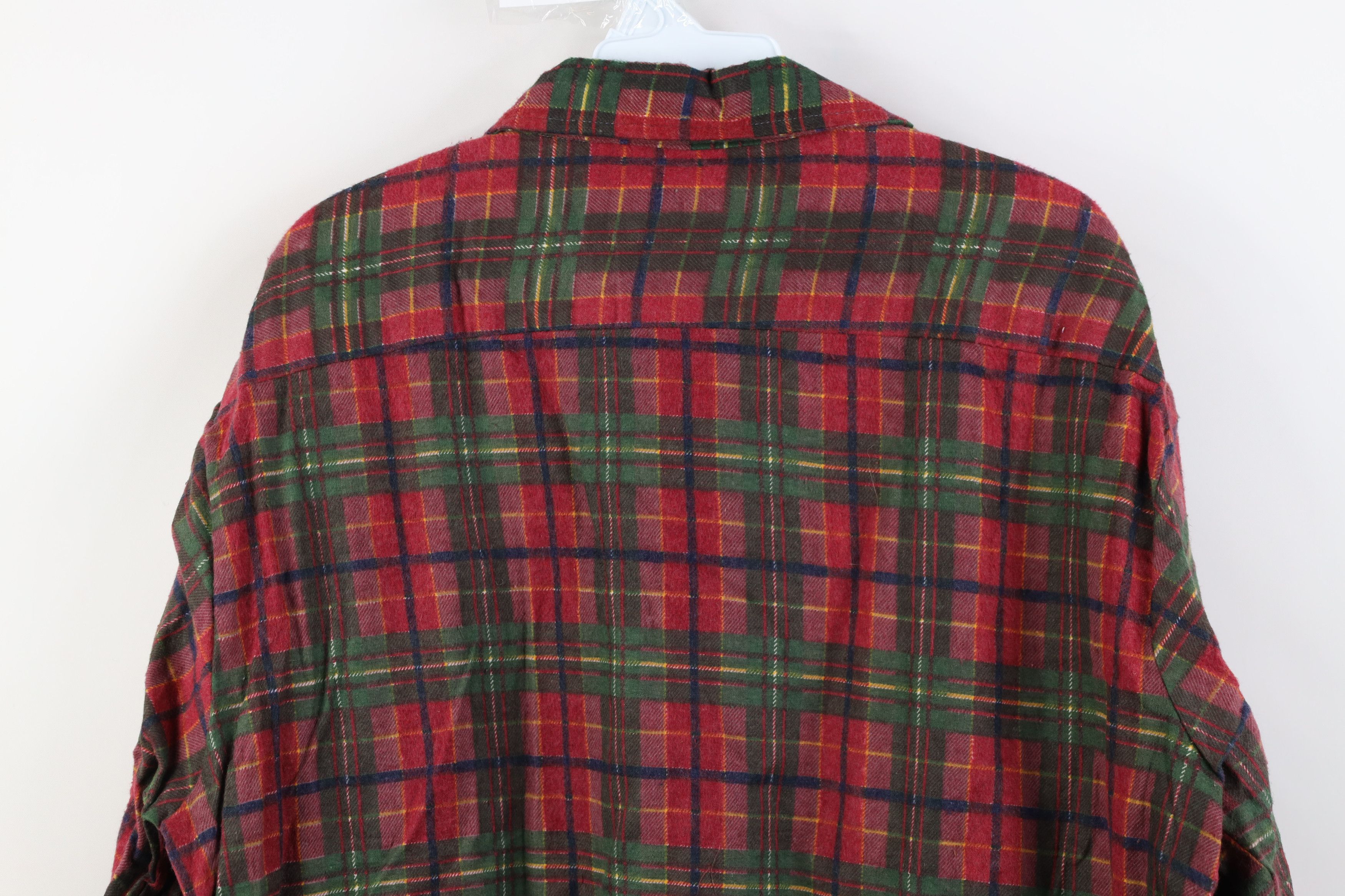 Vintage Deadstock Vintage 70s Streetwear Collared Button Shirt Plaid Size US L / EU 52-54 / 3 - 11 Thumbnail