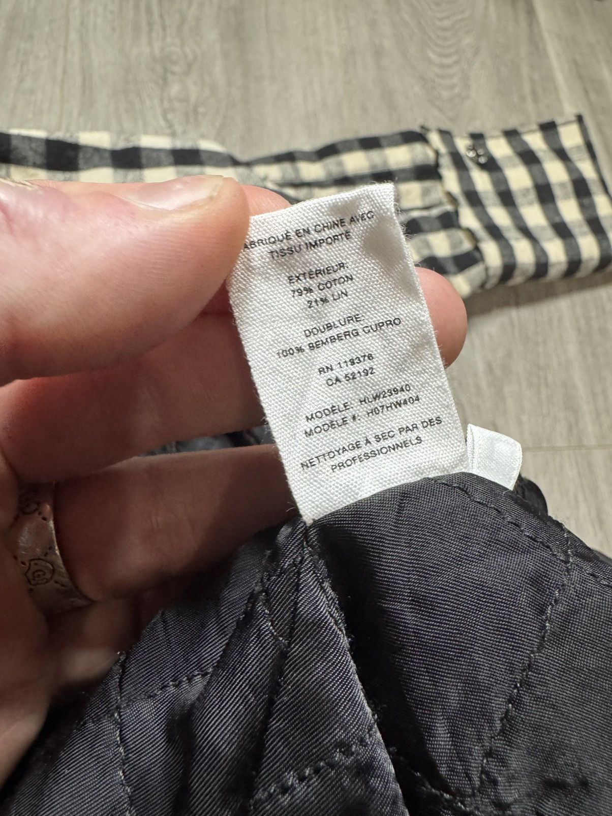Helmut Lang HELMUT LANG Oversized Gingham Check Flannel Shirt Shacket Size US M / EU 48-50 / 2 - 8 Thumbnail