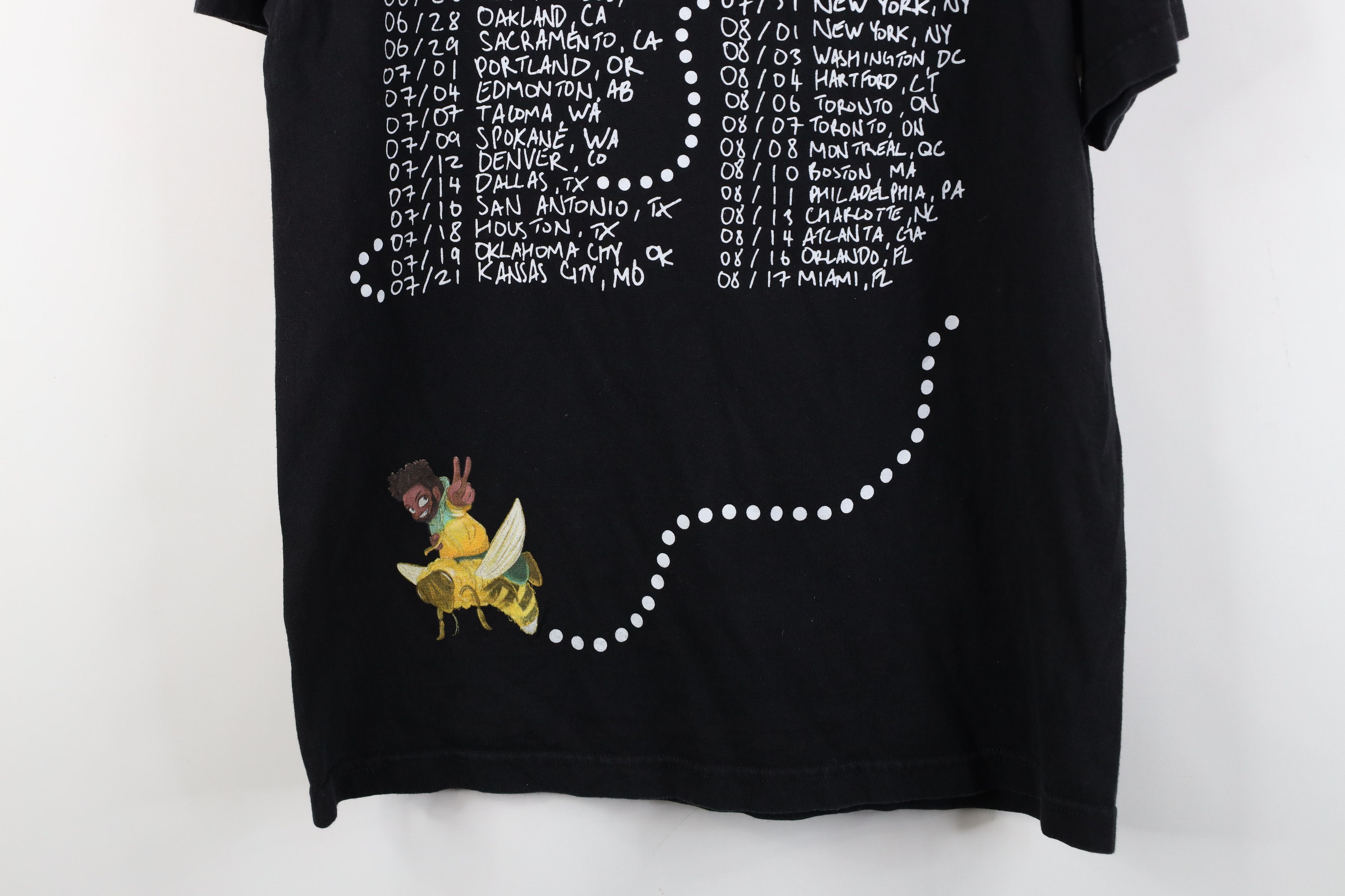 Vintage Streetwear Spirit Tour DJ Khalid Band T-Shirt Black Cotton Size US L / EU 52-54 / 3 - 15 Thumbnail