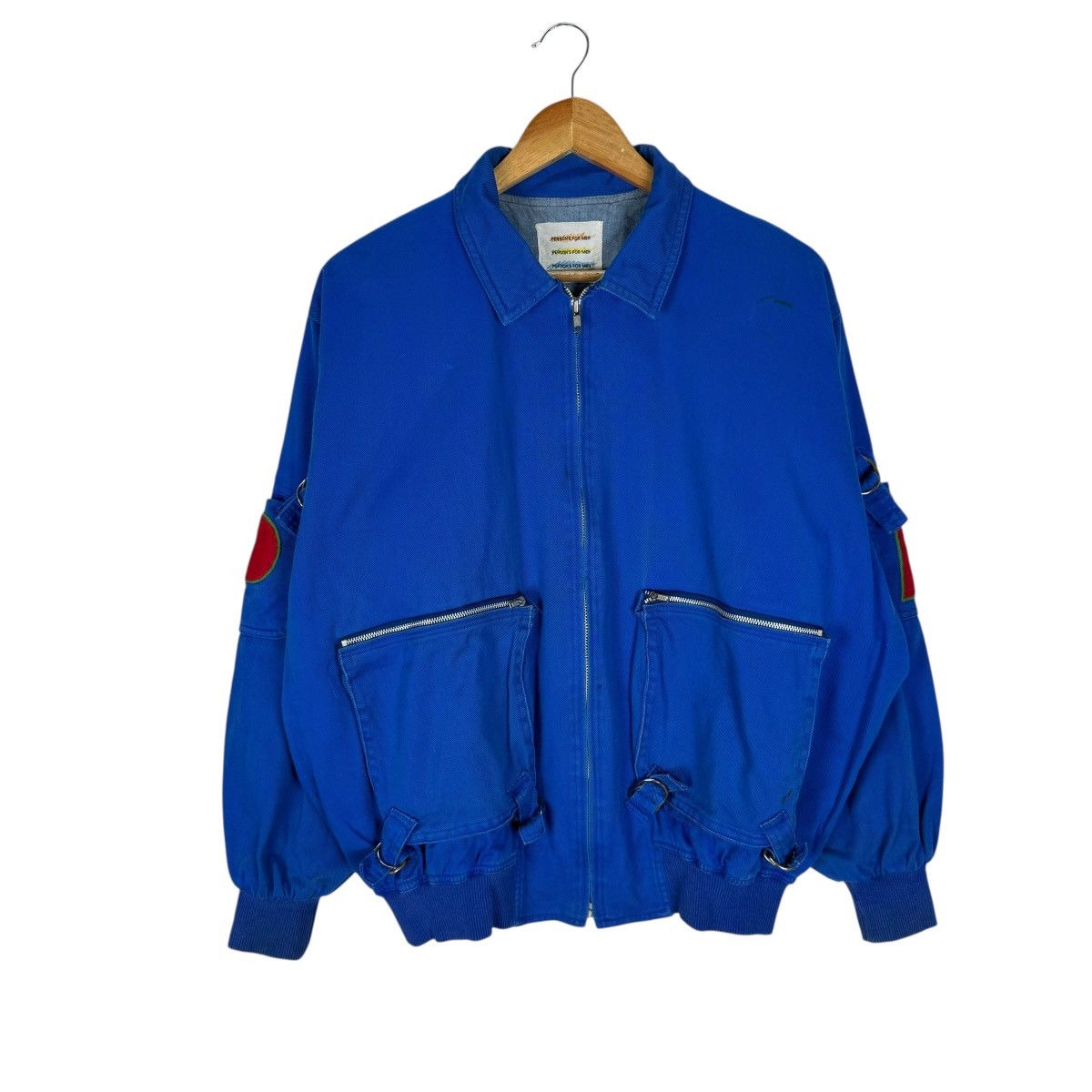 PERSON'S ☀️PERSON’S FOR MEN BOMBER PARACHUTE JACKET LIKE ISSEY MIYAKE Size US L / EU 52-54 / 3 - 3 Thumbnail