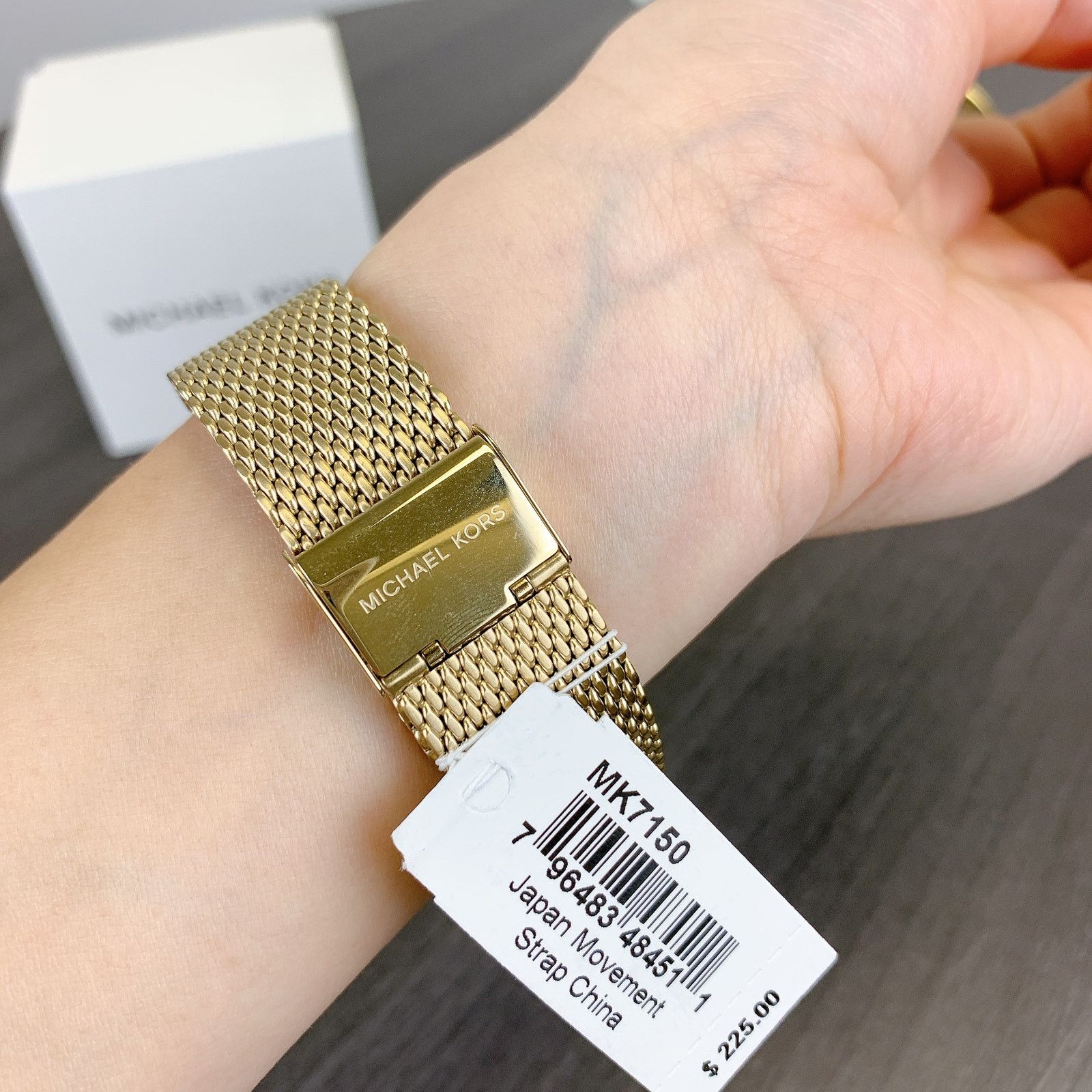 Michael Kors Michael Kors MK7150 Auden Three-Hand Gold-Tone Alloy Watch Size ONE SIZE - 7 Thumbnail