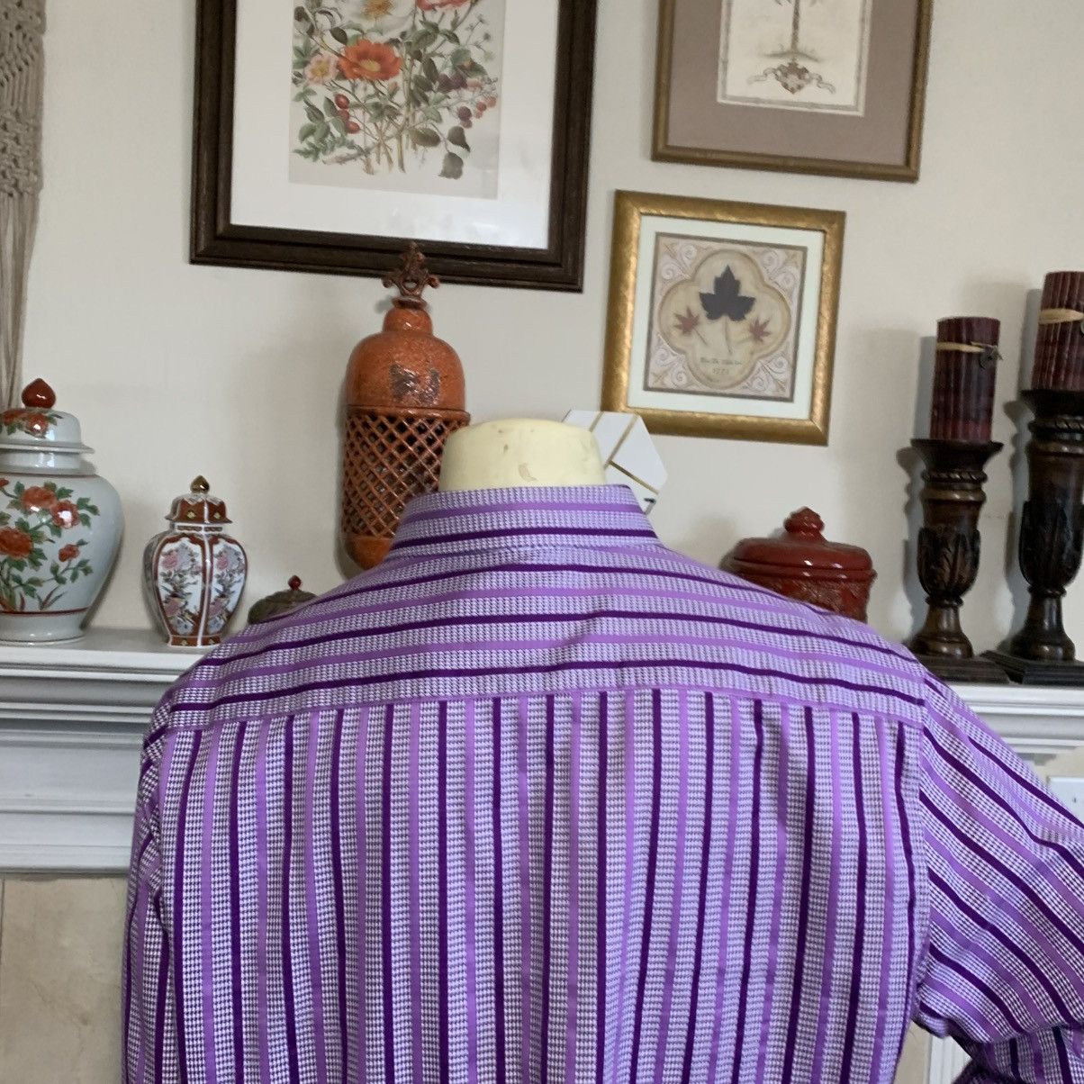 Robert Graham Striped shirt 3XL Tailored Fit Size US XXL / EU 58 / 5 - 8 Thumbnail