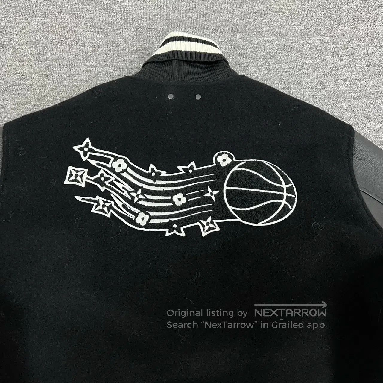 Louis Vuitton Louis Vuitton Co-branded leather sleeves baseball jacket c Size US S / EU 44-46 / 1 - 6 Thumbnail