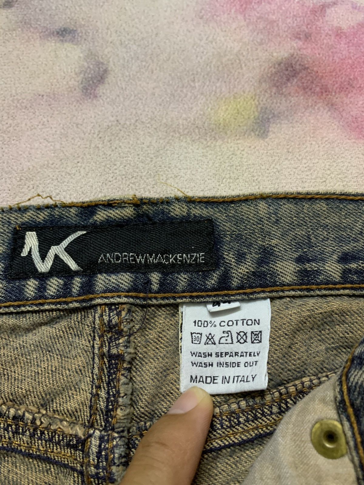 Andrew Mackenzie Flare Mud Washed Denim Share Spirit Lgb Goa If Six Size US 30 / EU 46 - 8 Thumbnail