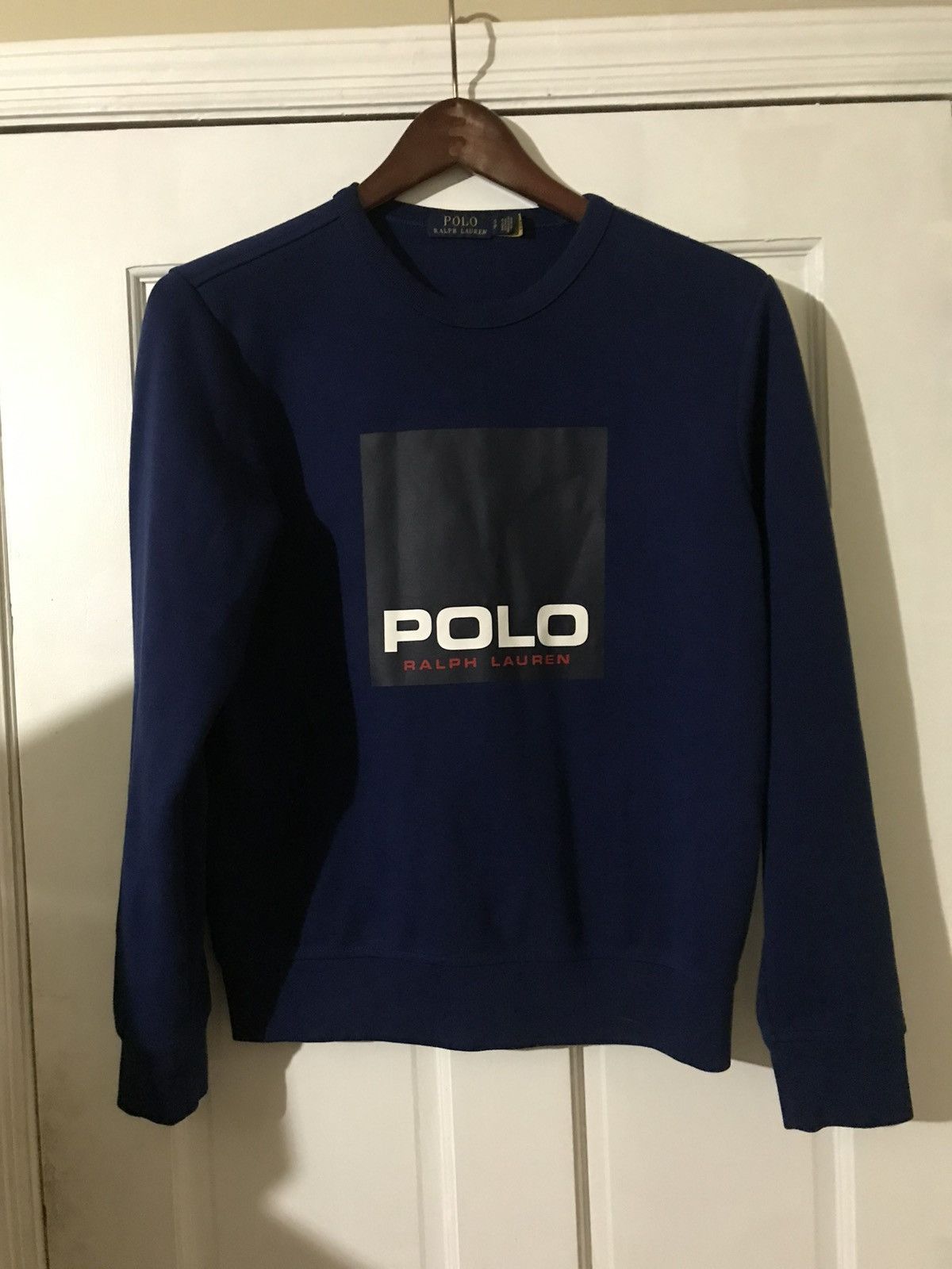 Polo Ralph Lauren Polo Ralph Lauren Blue Sweatshirt Size Small Size US S / EU 44-46 / 1 - 2 Thumbnail