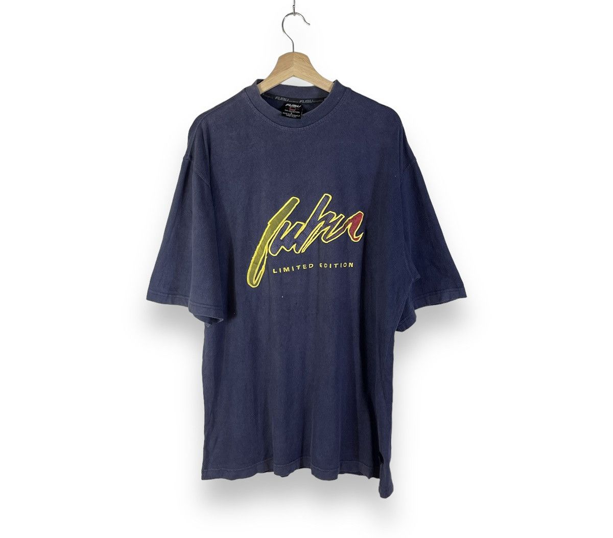 Vintage 90s FUBU Limited Edition Embroidered Spellout Tshirt