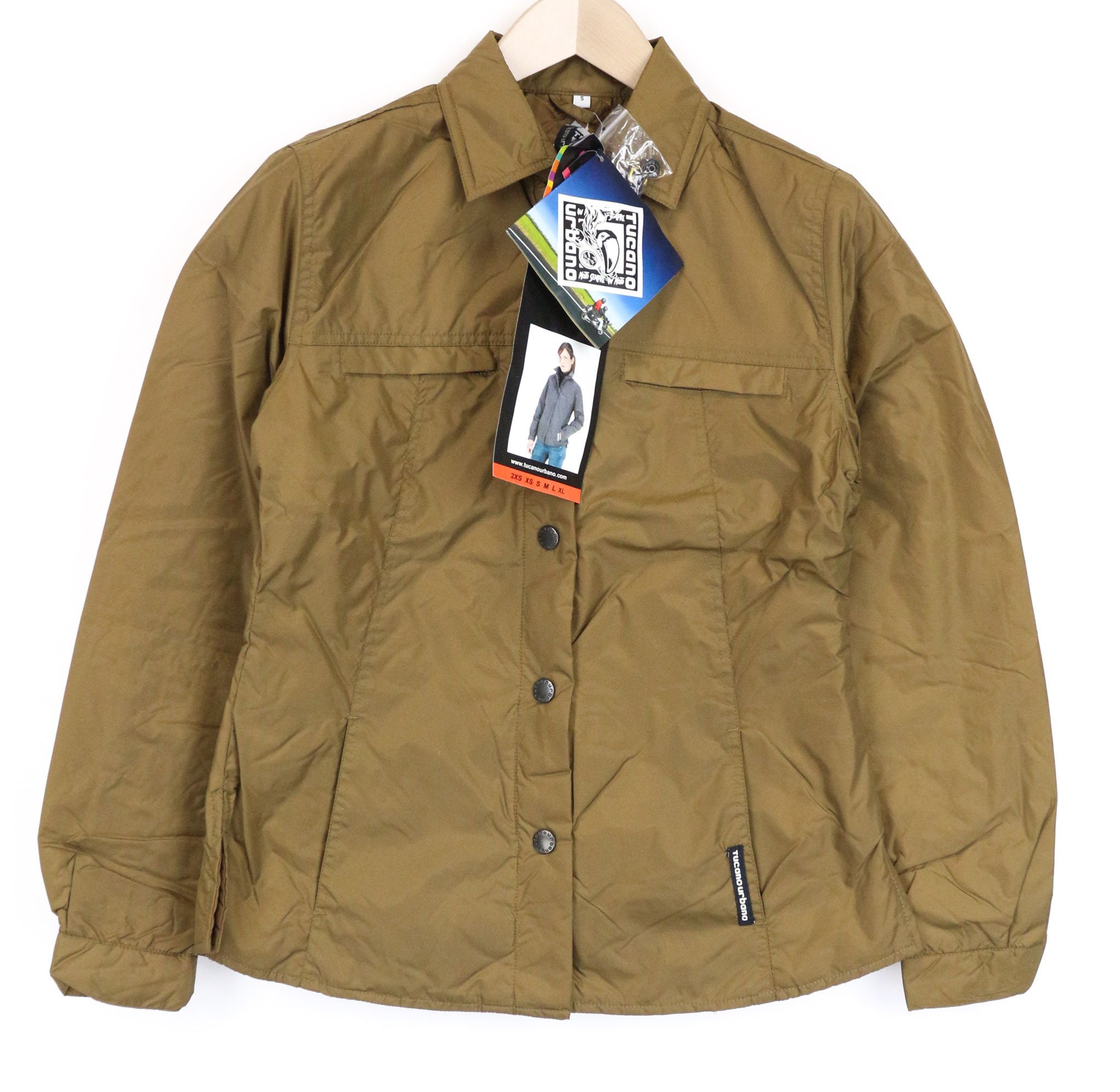 Other LORI S Brown Windproof Thermal Jacket 75708 Size S / US 4 / IT 40 - 1 Thumbnail