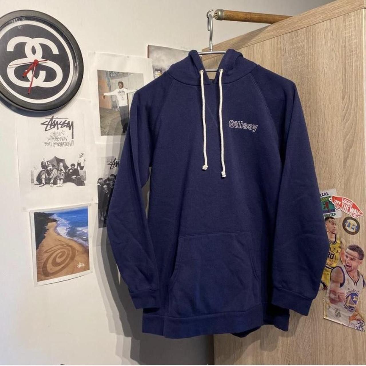 Stussy Stussy Basic Embroidered Logo Hoodie 🟦 Size US S / EU 44-46 / 1 - 2 Thumbnail