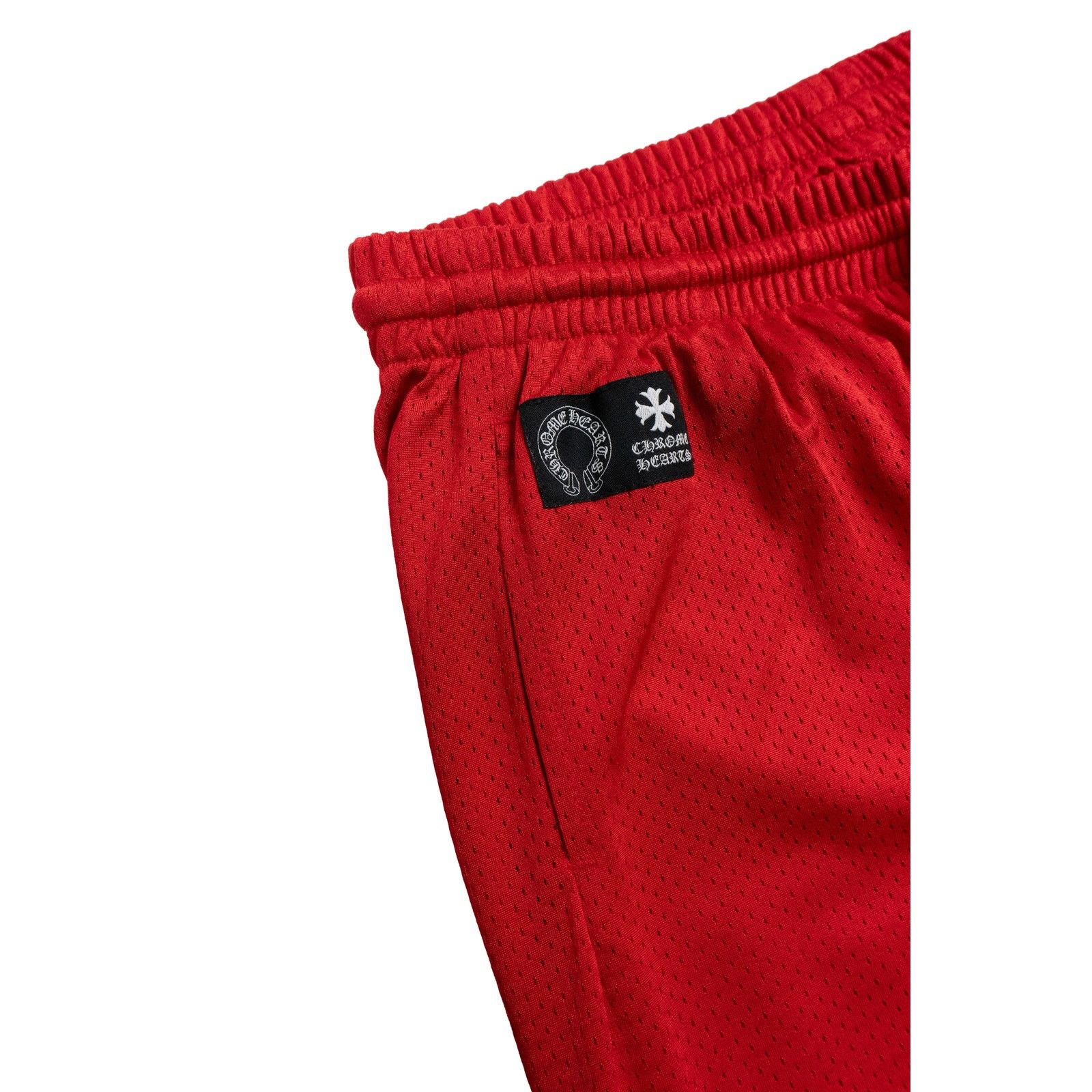 Chrome Hearts Matty Boy Jersey Mesh Pants 'Red' Size US 38 / EU 54 - 3 Thumbnail