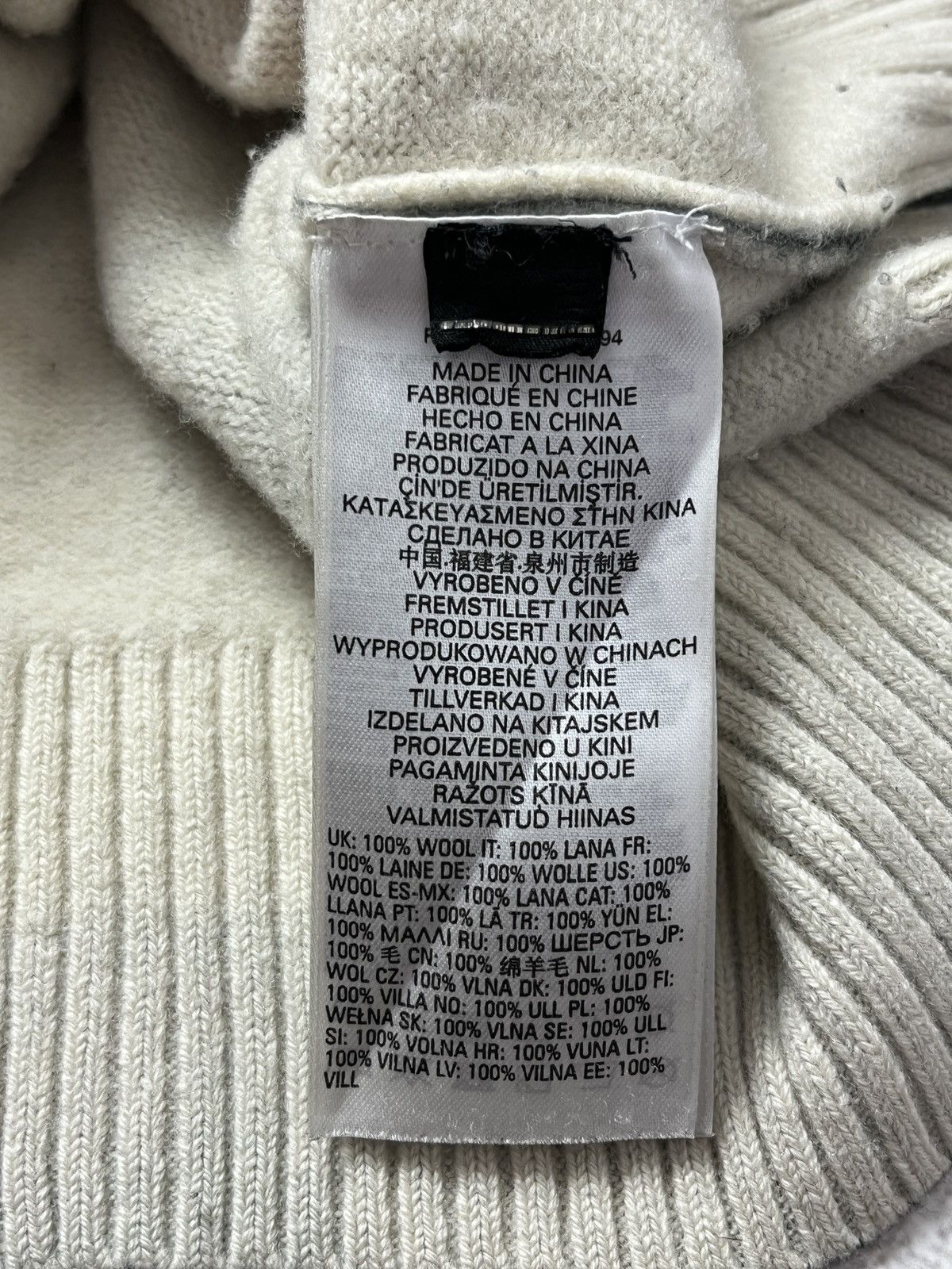 Diesel DDP Diesel K-Victory Photograph-Print Wool Sweater Size US L / EU 52-54 / 3 - 8 Thumbnail