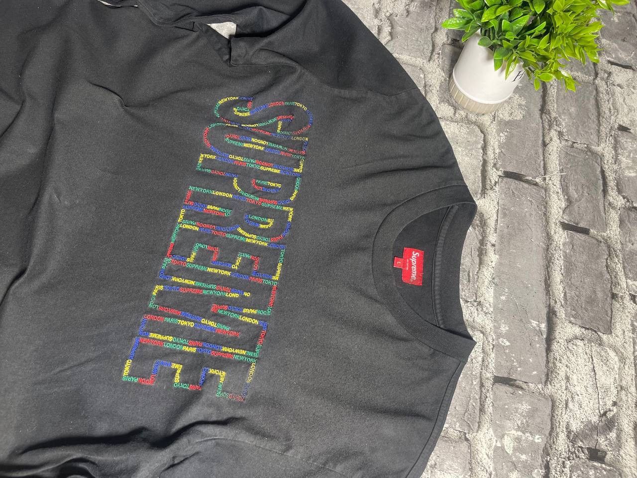 Supreme Supreme International LS Long sleeve Size US L / EU 52-54 / 3 - 3 Thumbnail
