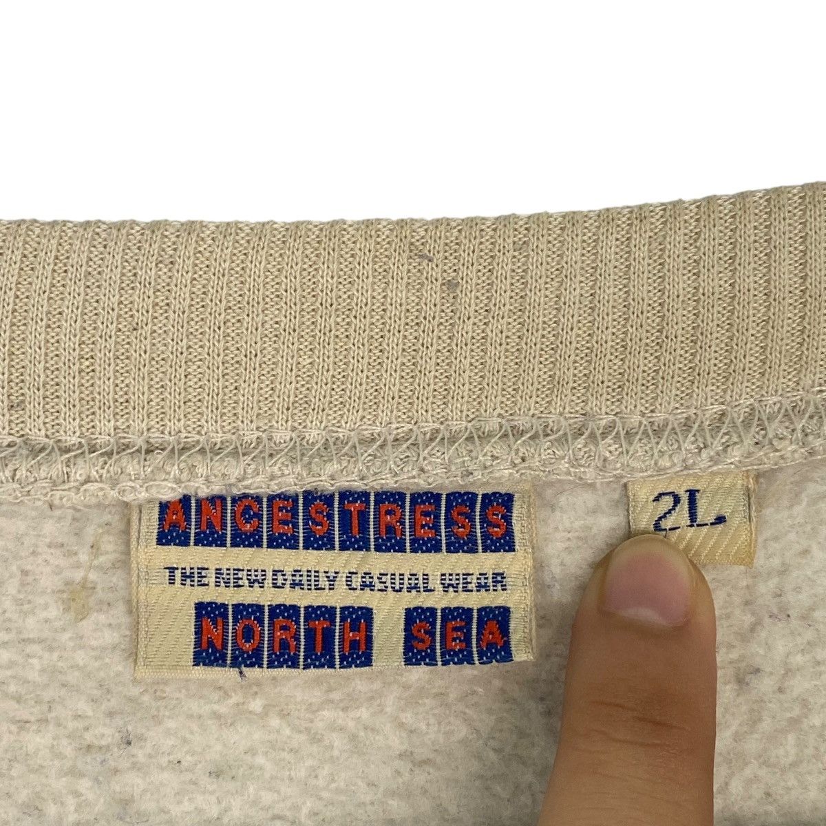 Other Vintage Ancestress Tshirt Big Logo Printed Beige Size 2L Size US L / EU 52-54 / 3 - 7 Thumbnail